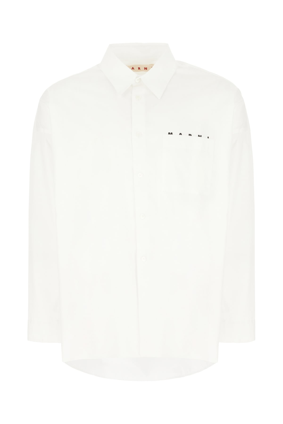 Marni White Poplin Shirt