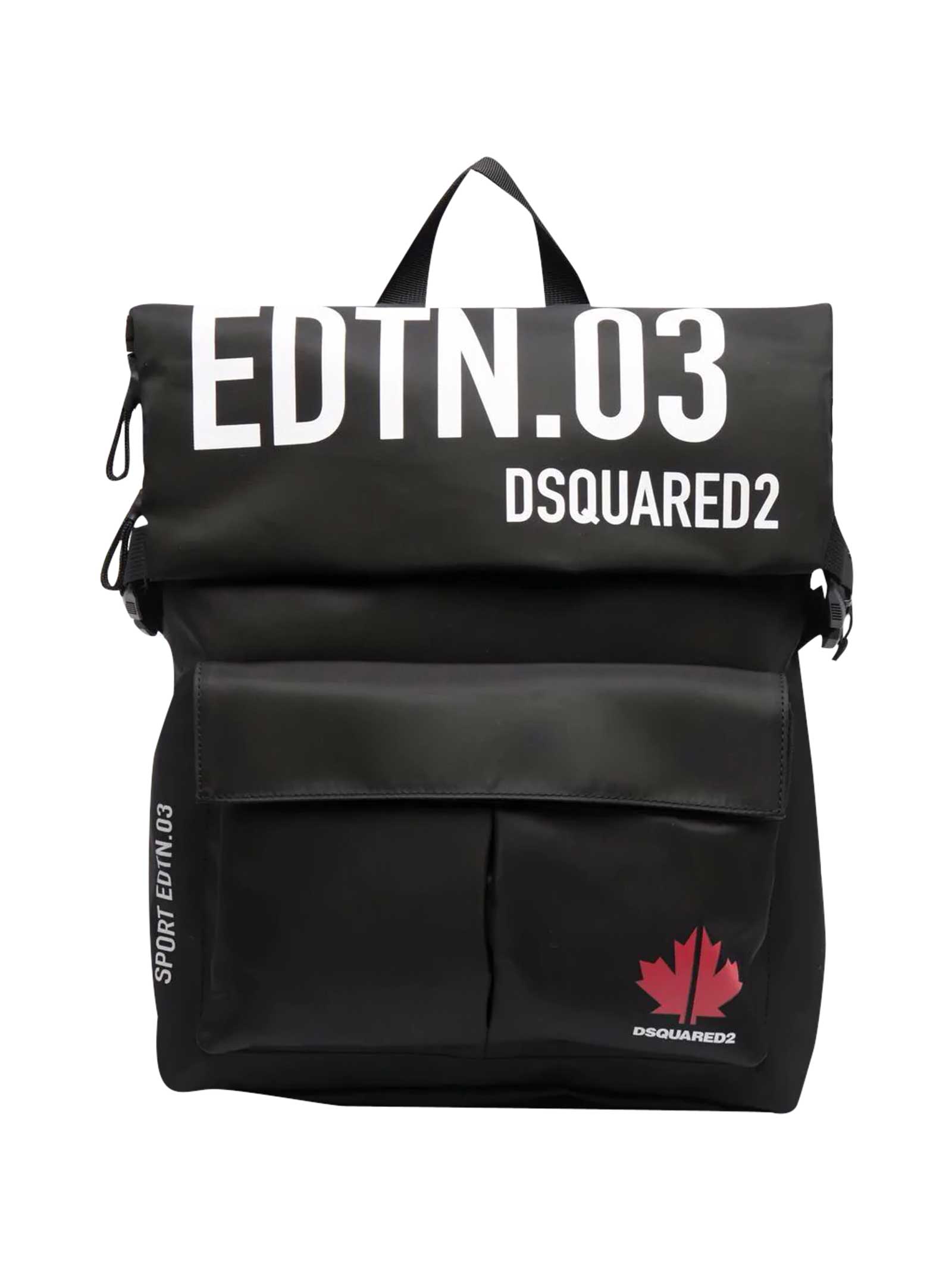 Dsquared2 Sports Edtn Black Backpack. 03
