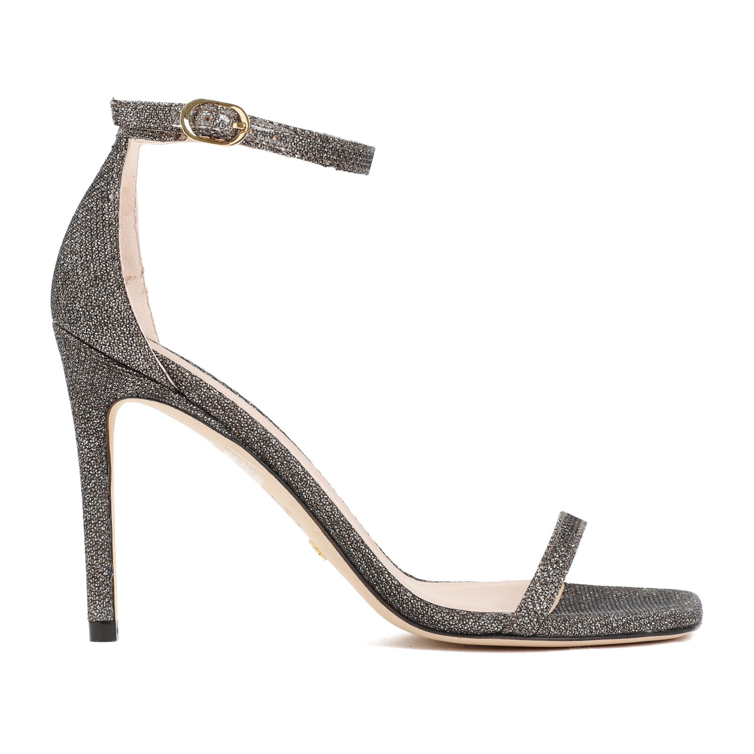 Shop Stuart Weitzman Nudistcurve 100 Sanda Sandals In Vno New Pyrate