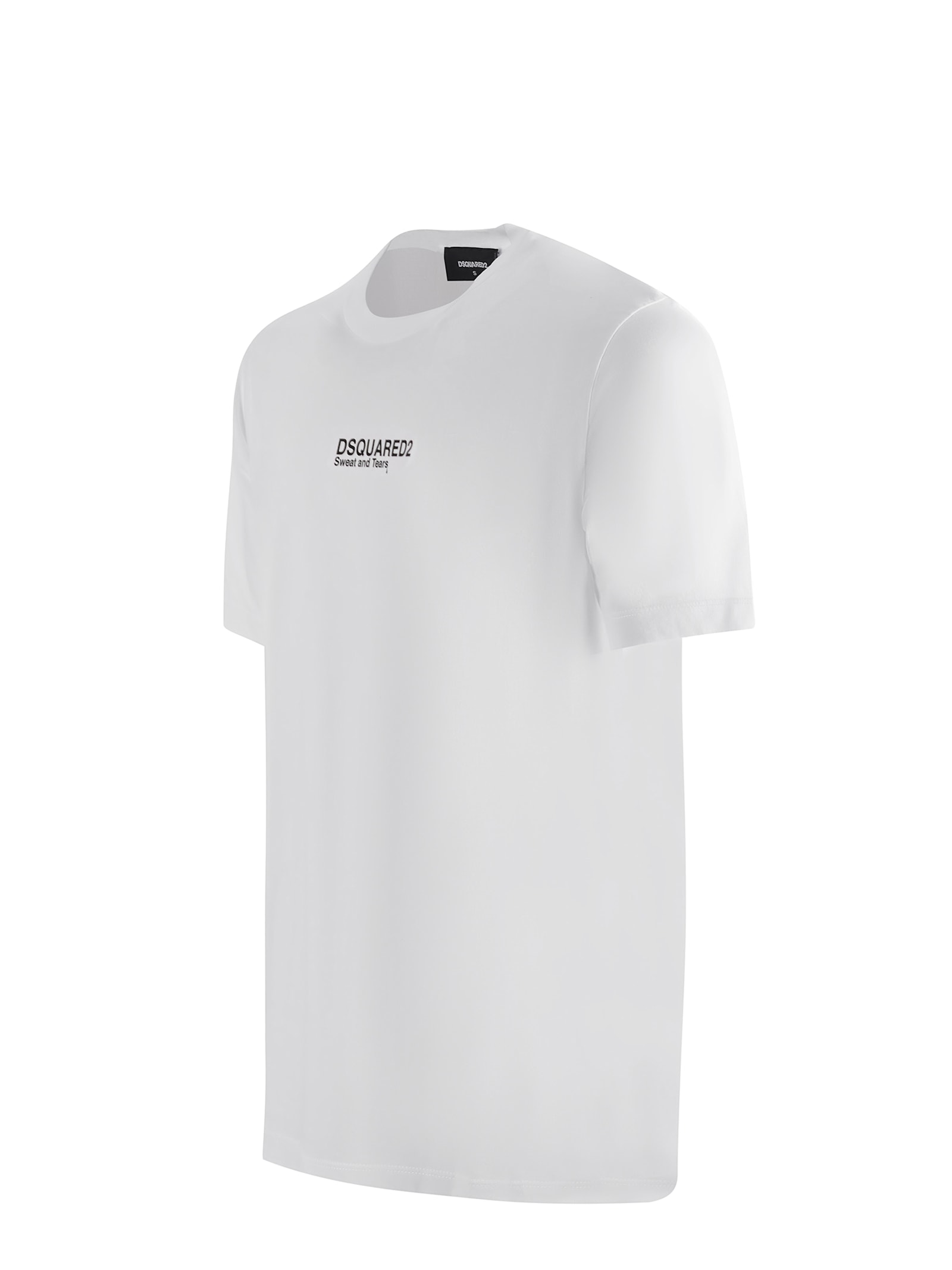 Shop Dsquared2 T-shirt  Made Of Cotton In White