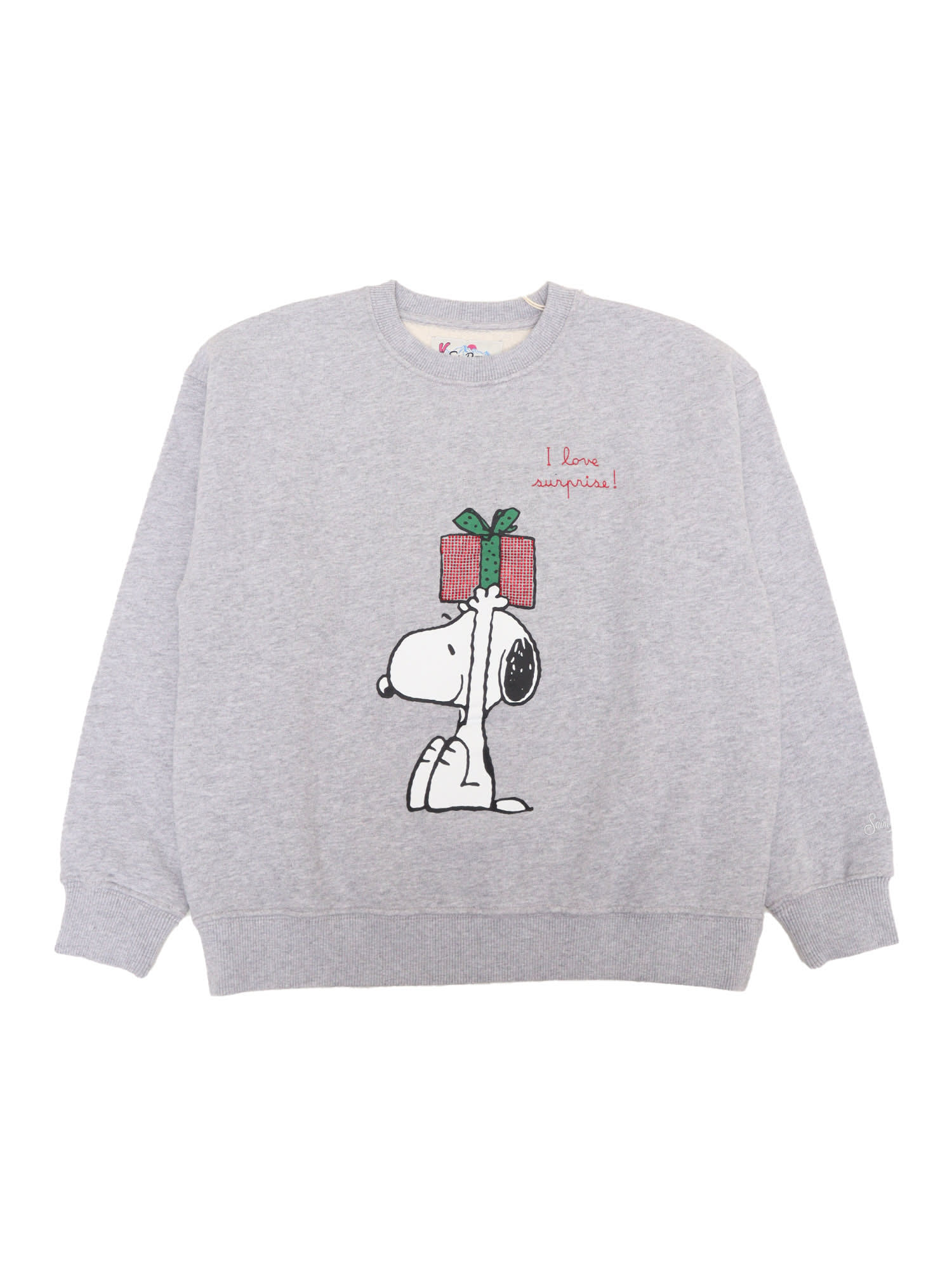 Shop Mc2 Saint Barth Roundneck Sweatshirt In Multicolor