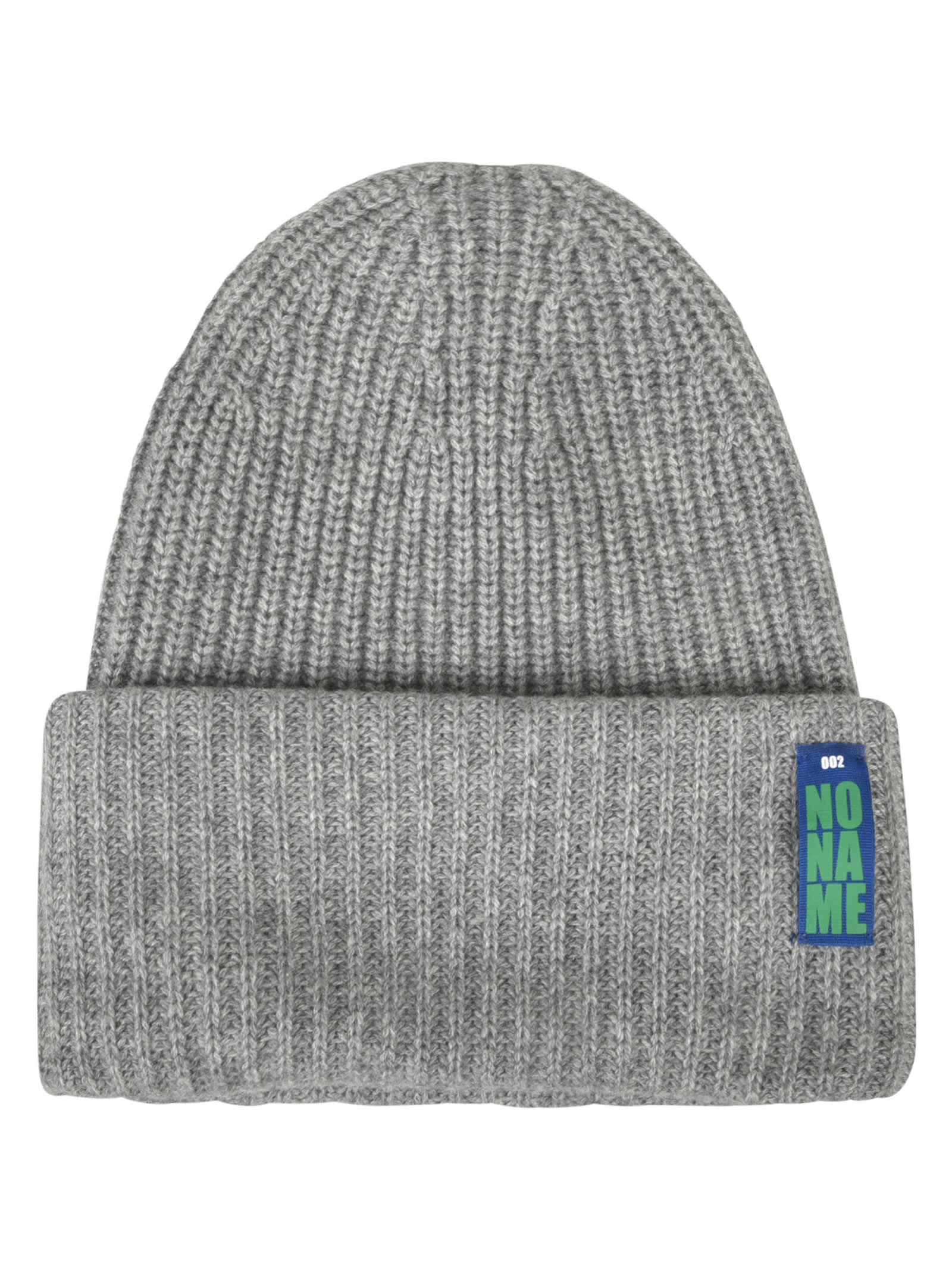 Logo Patched Knit Beanie