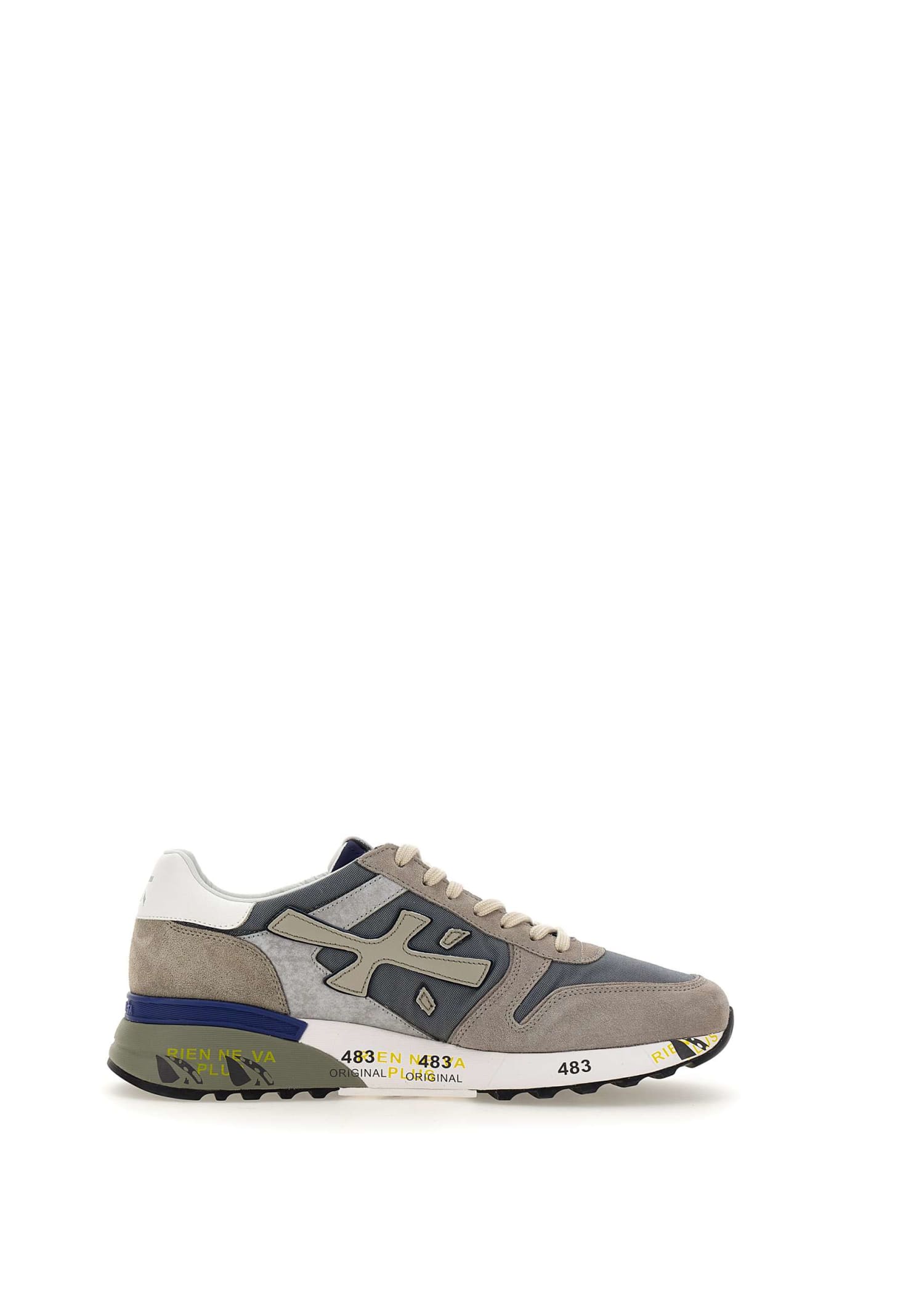 Shop Premiata Mick 6611 Sneakers In Grey