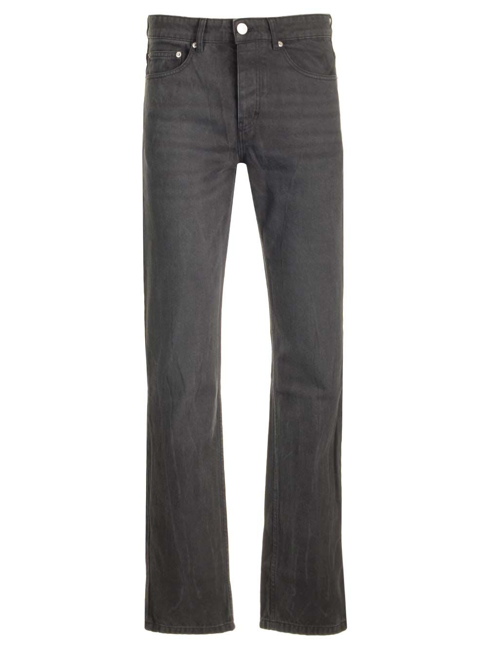 Ami Alexandre Mattiussi Classic Fit Jeans Black