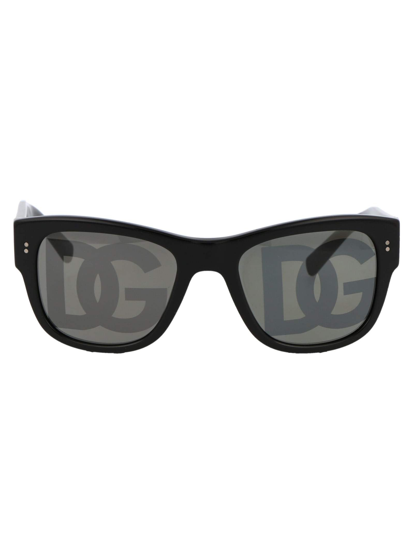 Dolce &amp; Gabbana Eyewear 0dg4338 Sunglasses In 501/m Black