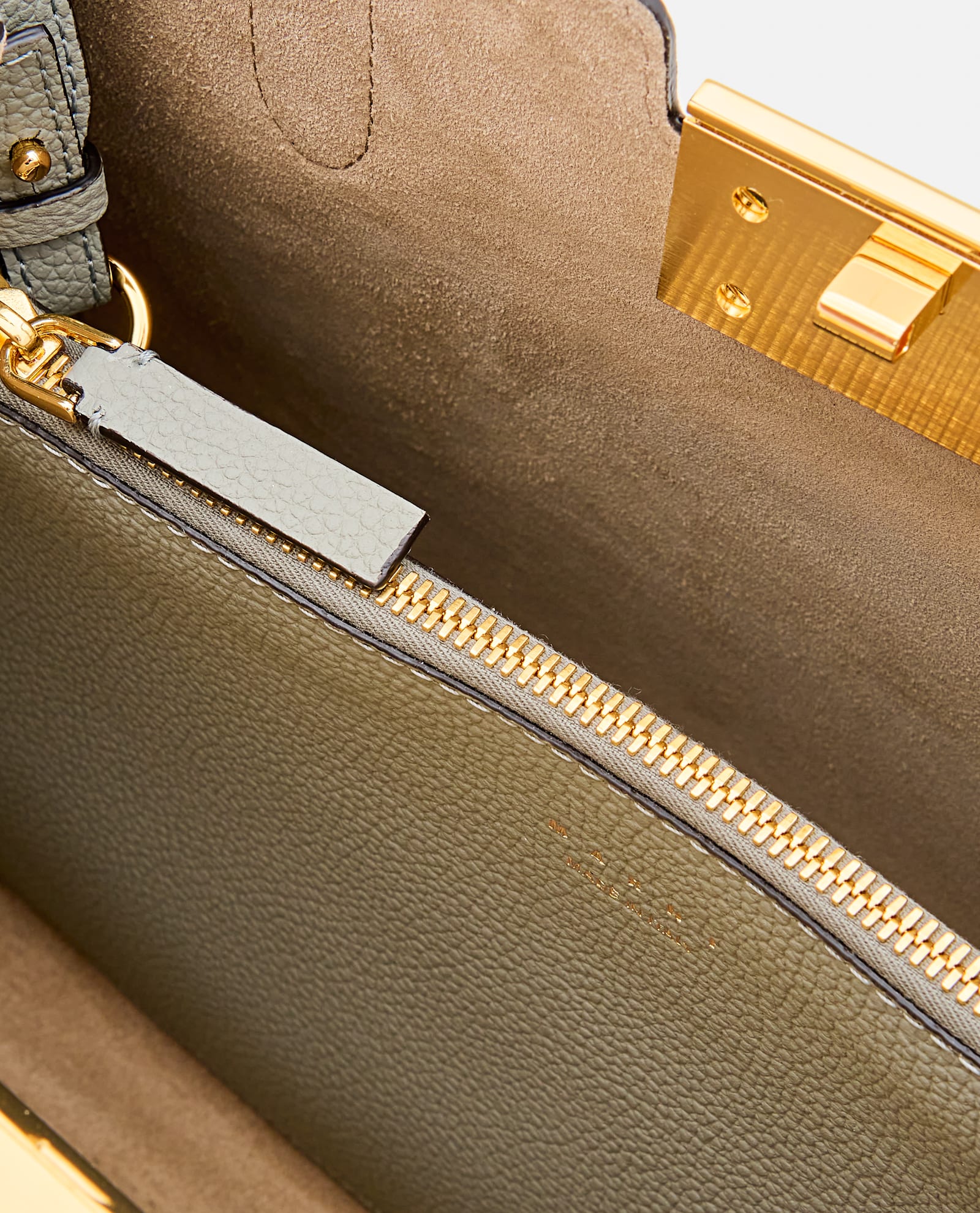 Marni Two-handle Leather Shoulder Bag In Grey