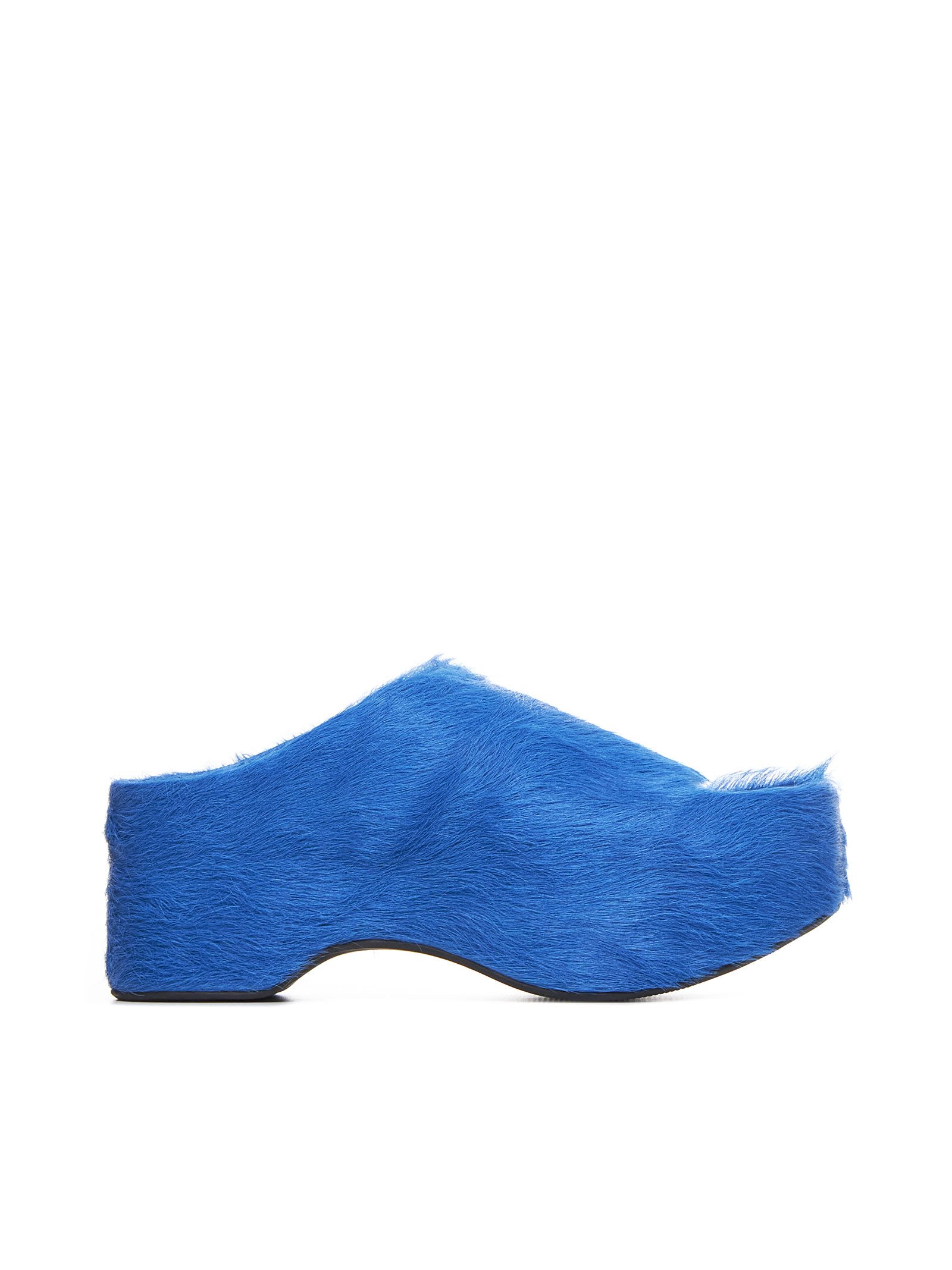 Shop Marni Sandals In Mazarine Blue