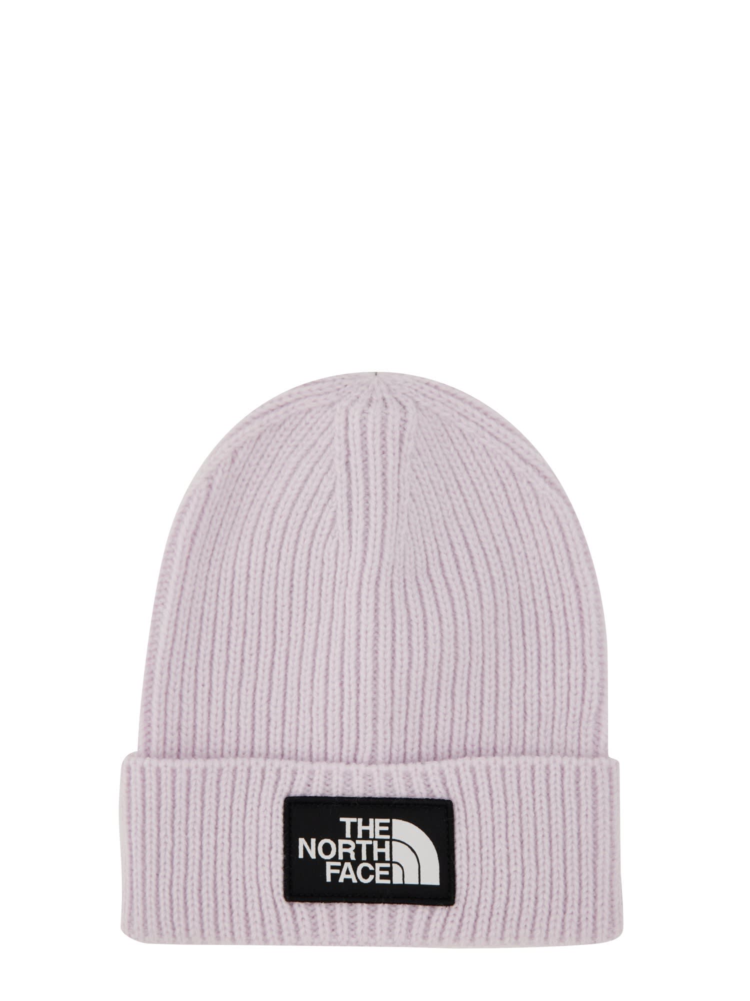 Shop The North Face Beanie Hat In Lavander Fog