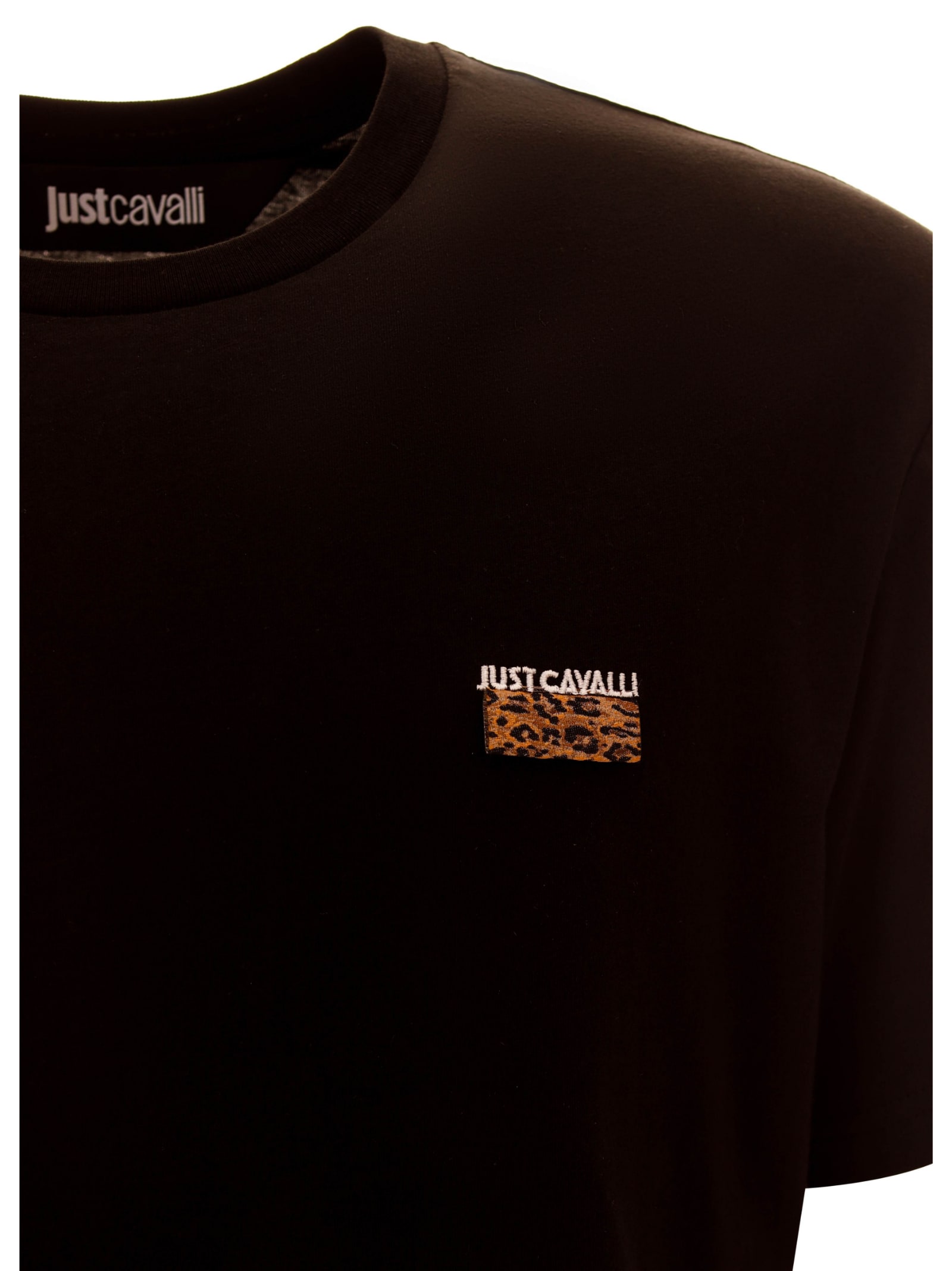 Just Cavalli T-shirt In Black