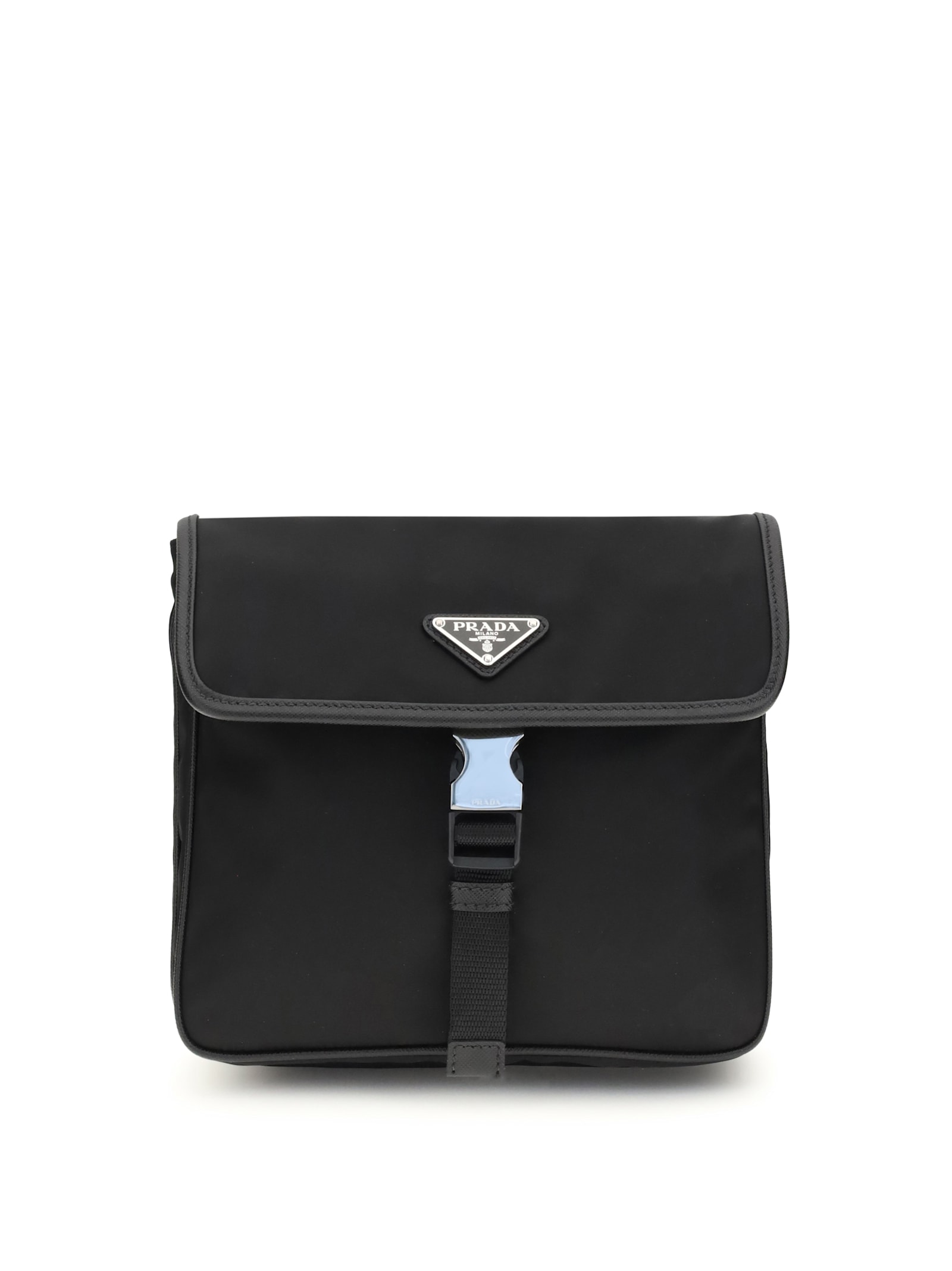 Prada Re-nylon And Saffiano Shoulder Bag