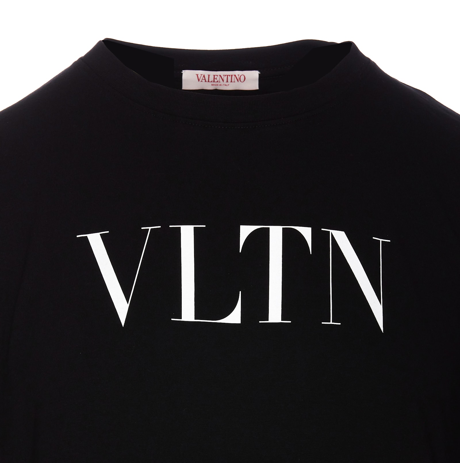 Shop Valentino Vltn T-shirt In Black