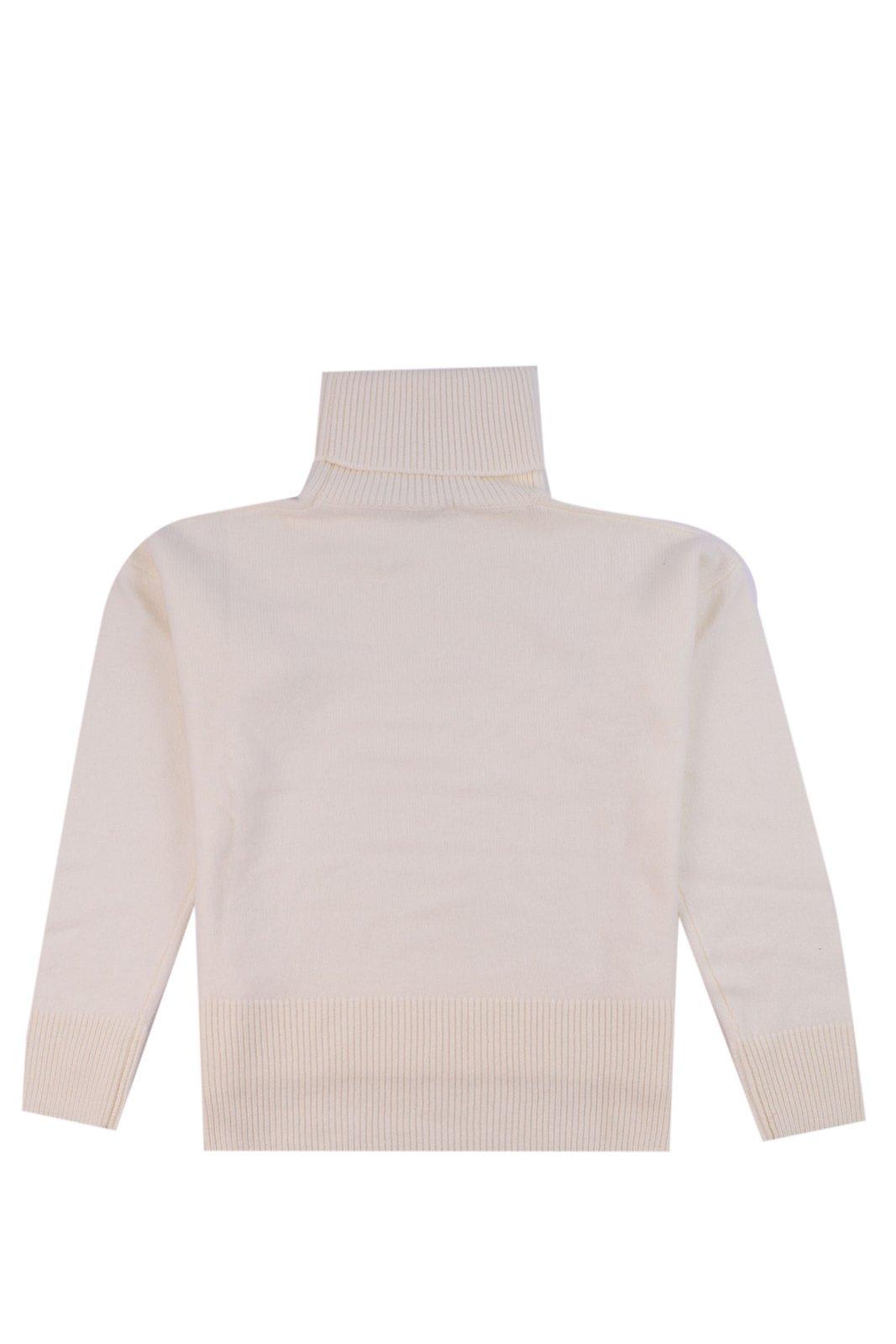 Shop Filippo De Laurentiis Roll-neck Knitted Jumper