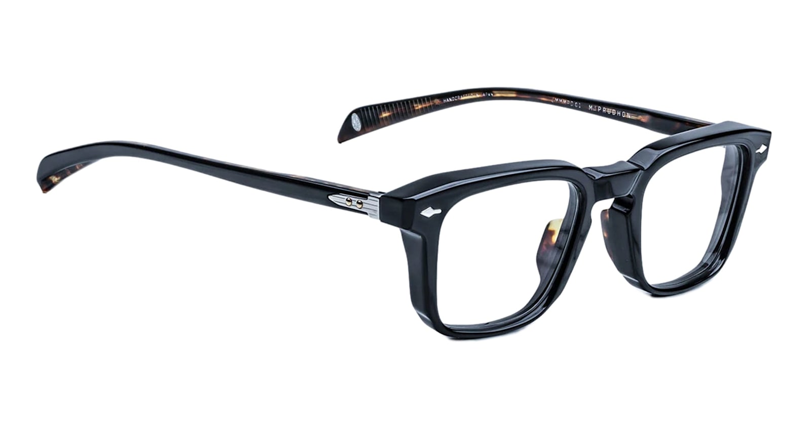 Shop Jacques Marie Mage Prudhon - Noir Glasses In Black