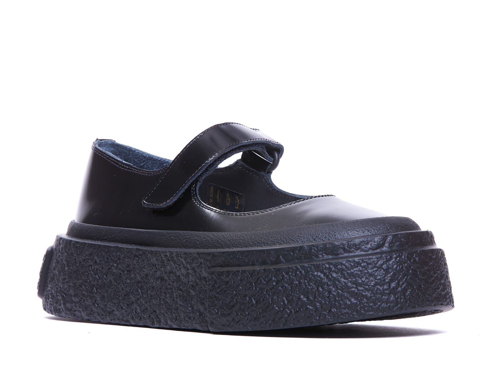 Shop Mm6 Maison Margiela Chunky Ballets In Black