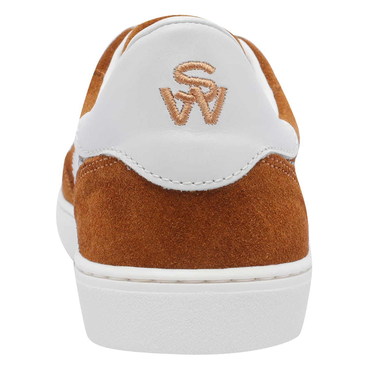 Stuart Weitzman , Sw Runaround Sneaker, Sneakers, Hazel/white, Suede/calf
