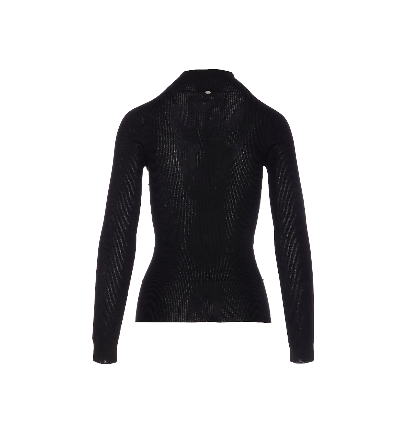 Liu •jo Long Sleeves Top In Black