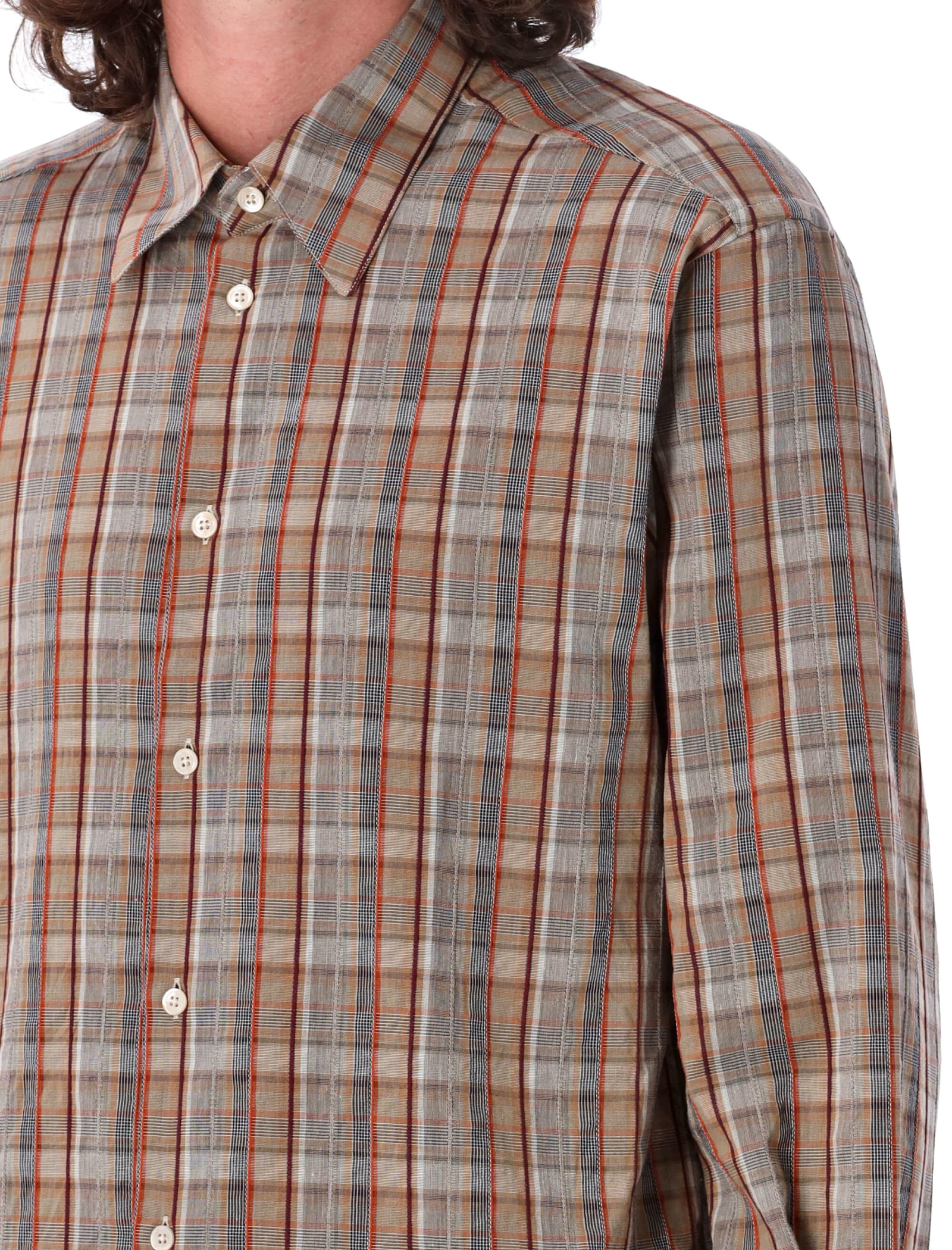 Shop Sunflower Base Shirt In Light Brown