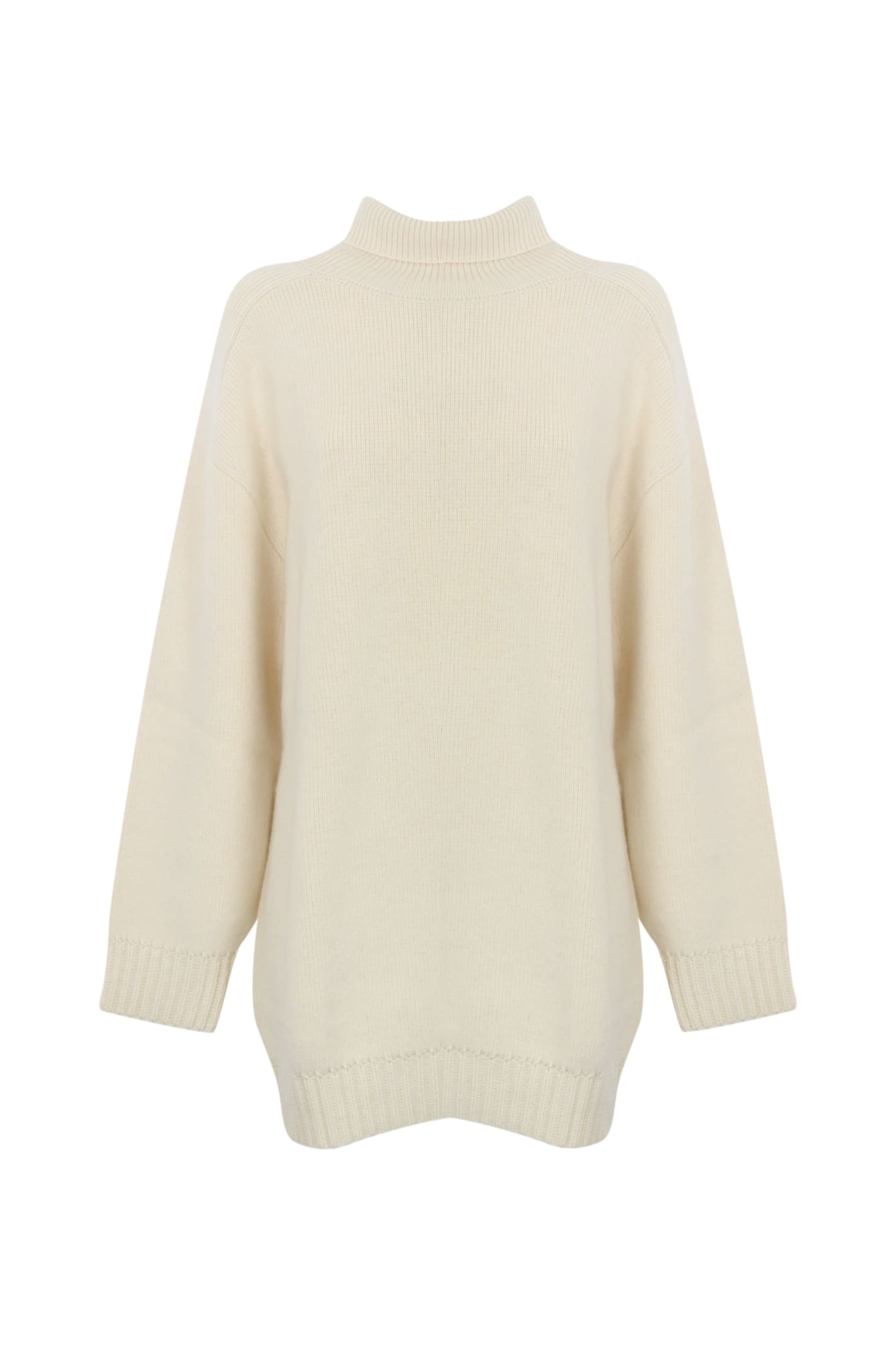 Cashmere Blend Turtleneck Sweater