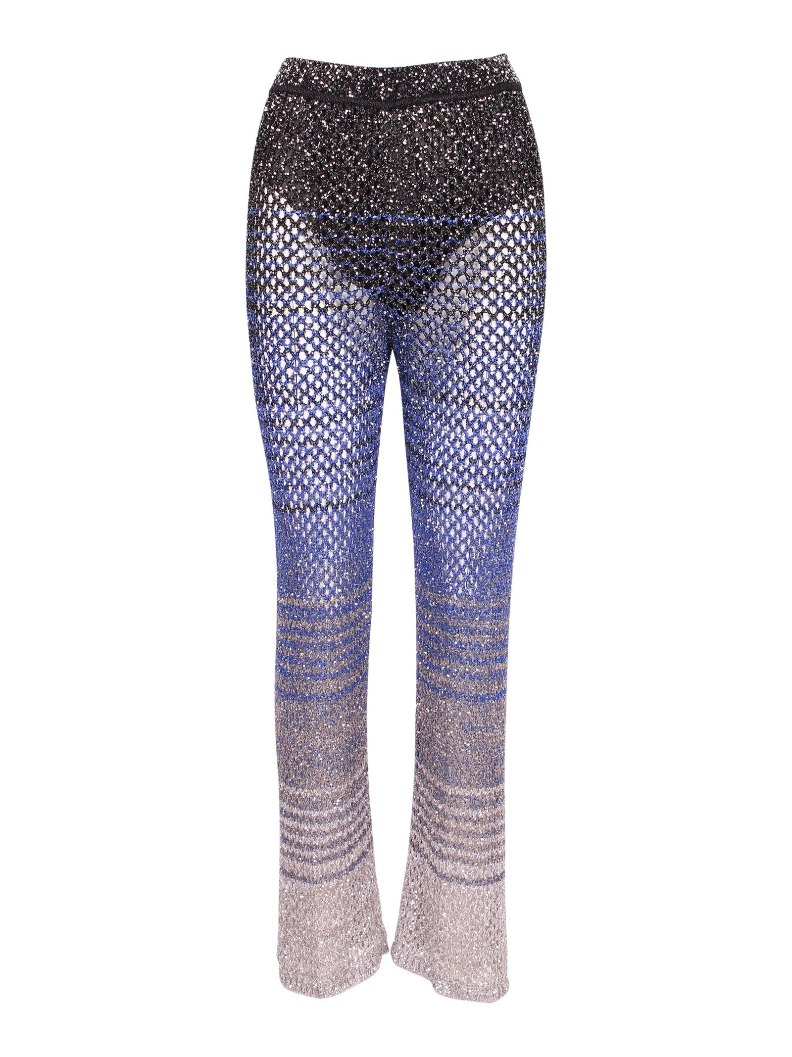 Missoni Knitted Embellished With Sequins Trousers