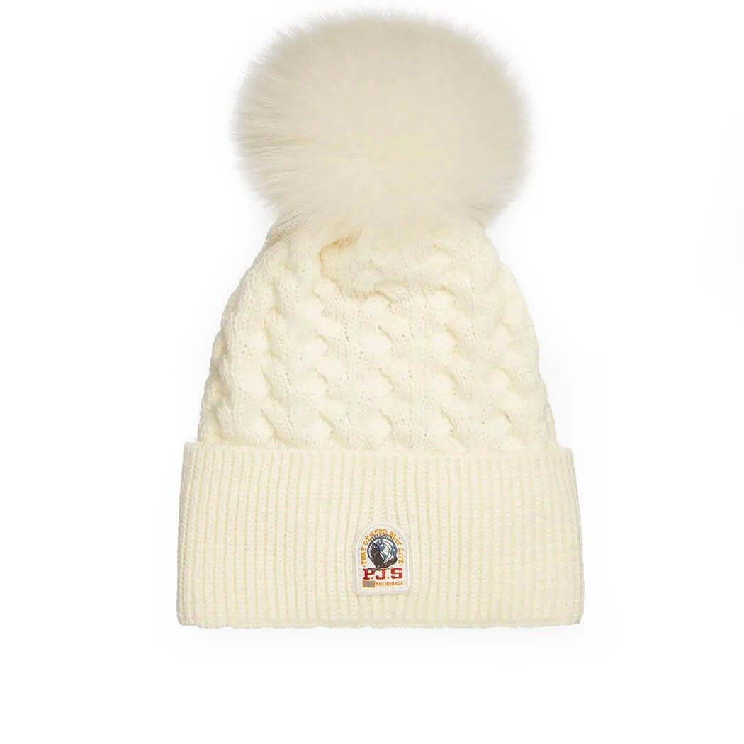 Parajumpers Ivory Tricot Beanie