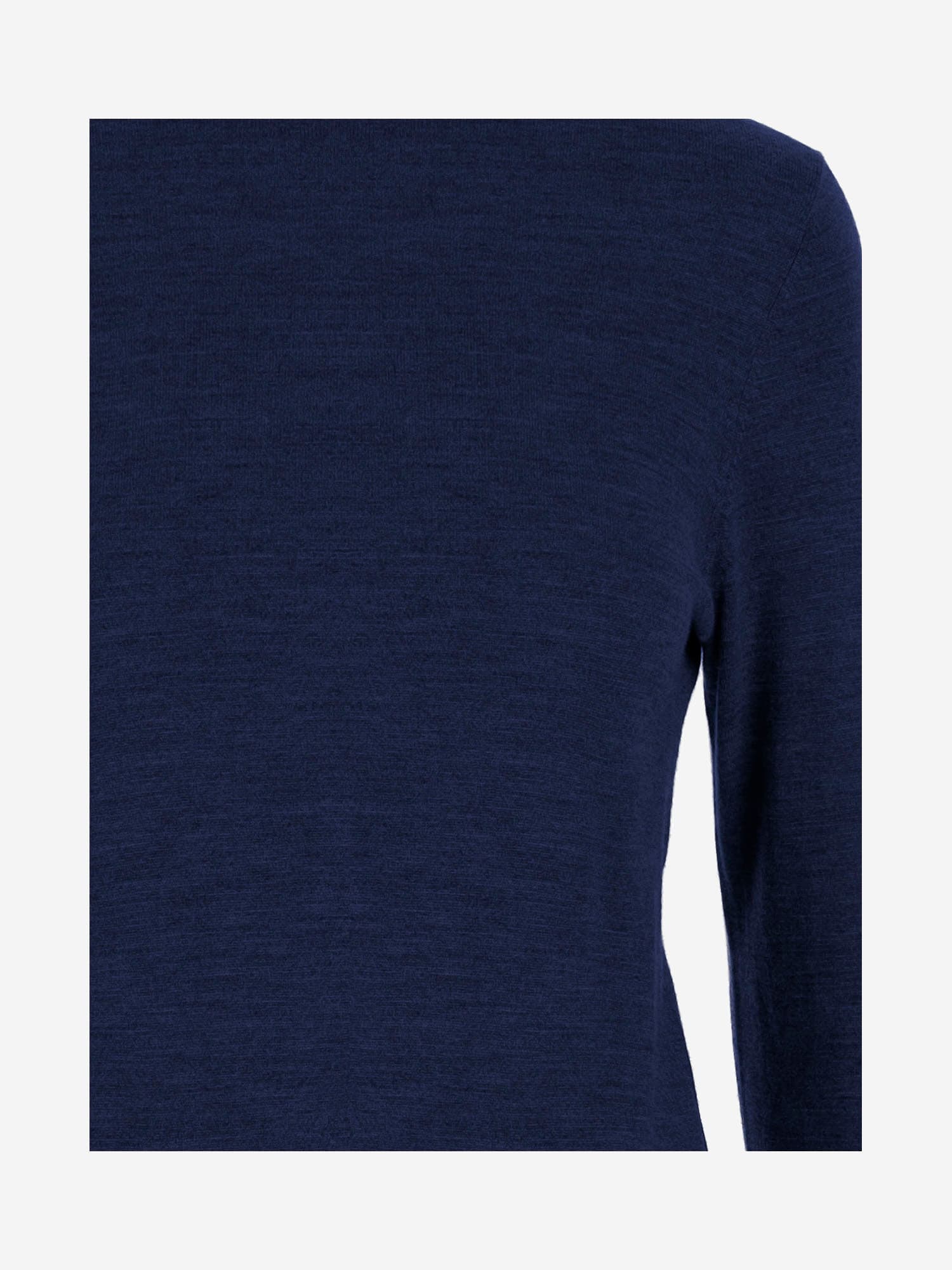 Allude Wool Sweater In Blue