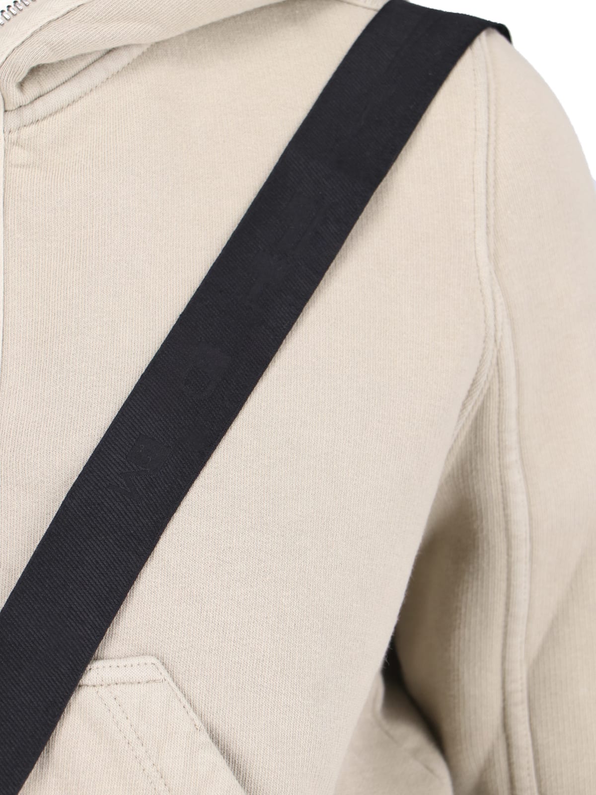 Shop Drkshdw Porterville Zip Sweatshirt In Beige