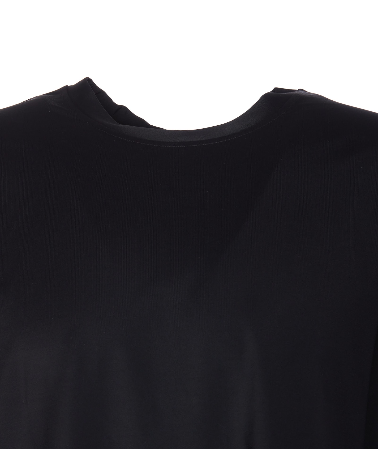 Shop Versace La Greca T-shirt In Black