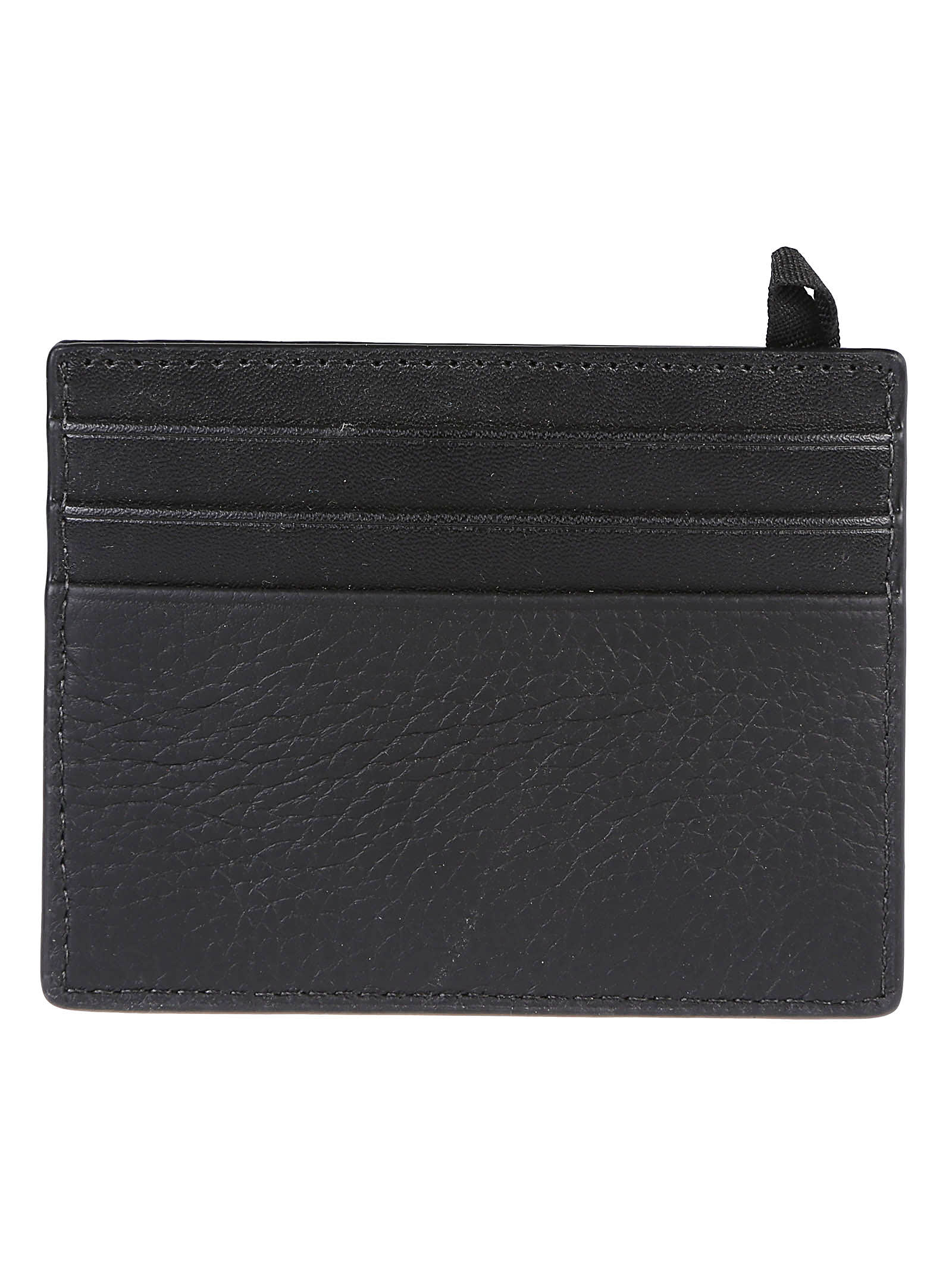 Shop Michael Kors Hudson Credit Card Holder In Black