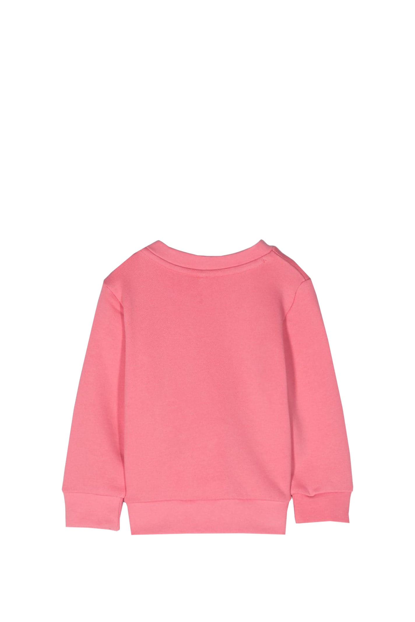 Shop Stella Mccartney Cotton Sweatshirt In Rose