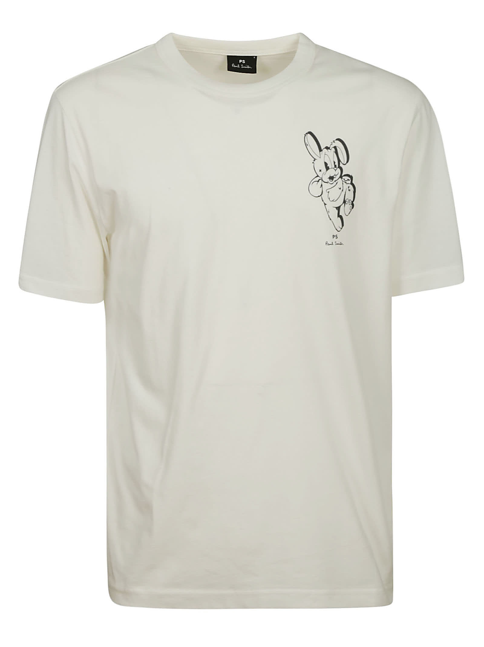Paul Smith Ss Tshirt Bunny In Off White