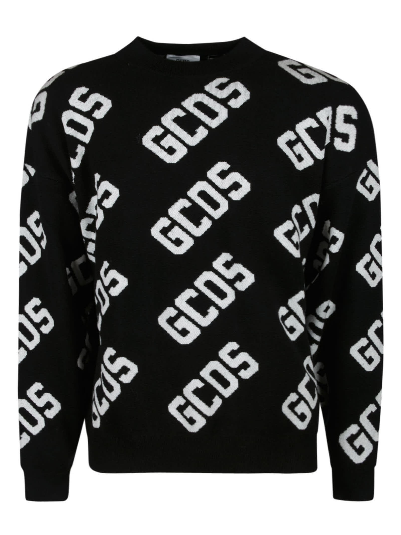 GCDS All-over Logo Sweater