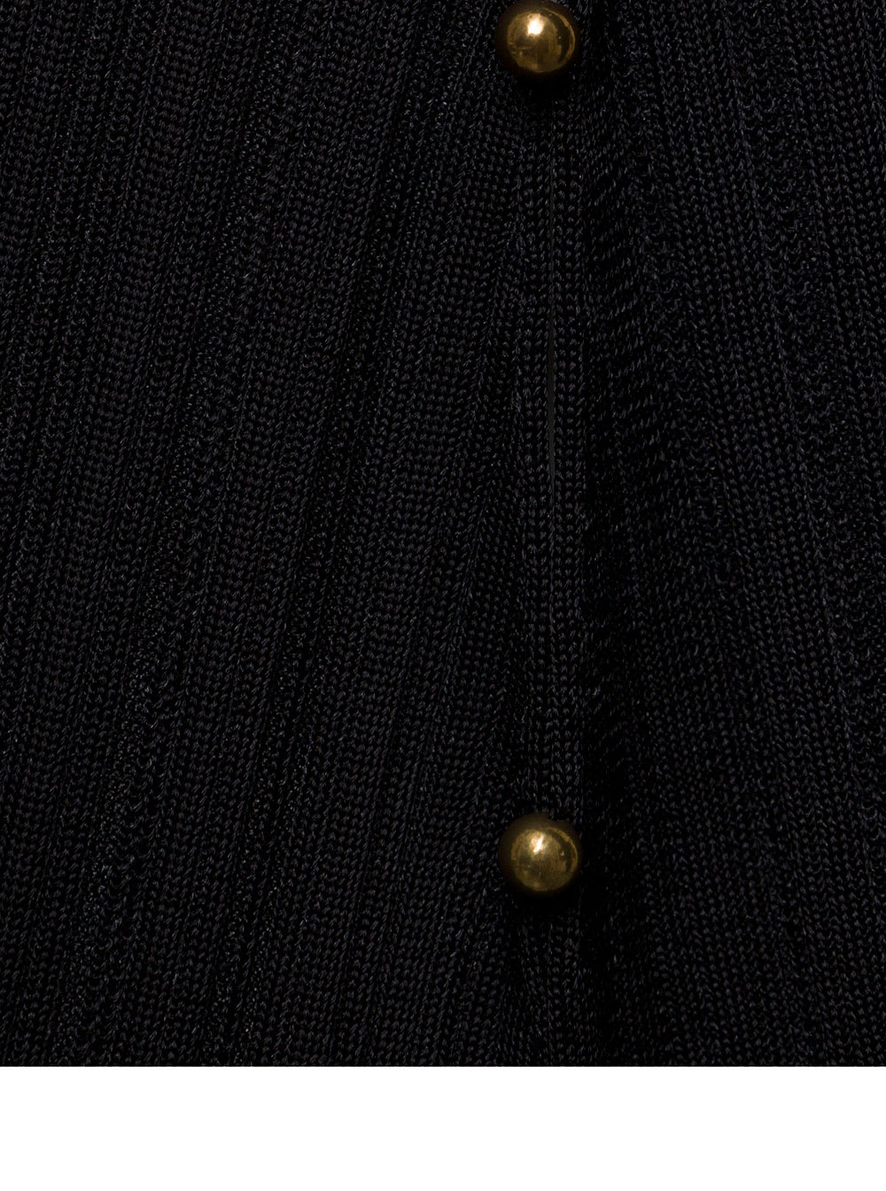 Shop Bottega Veneta Knit Mini Dress Long Sleeves In Black