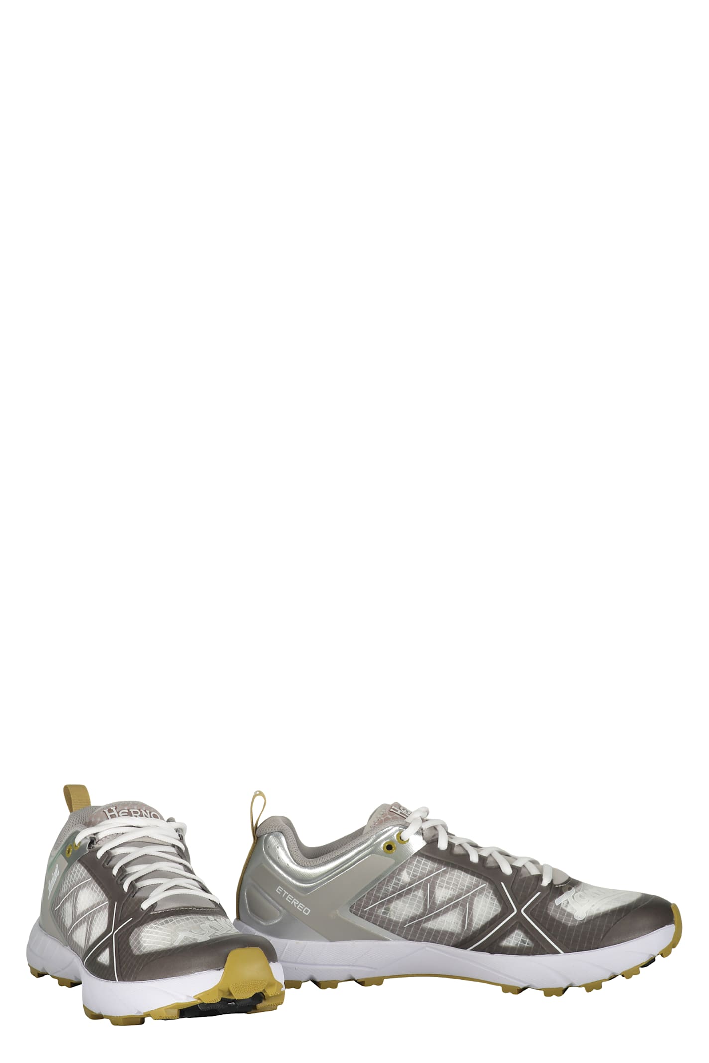 Herno Low-top Sneakers In Gray