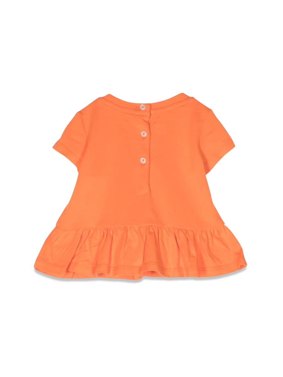 Shop Ralph Lauren Mc Bear T-shirt In Orange