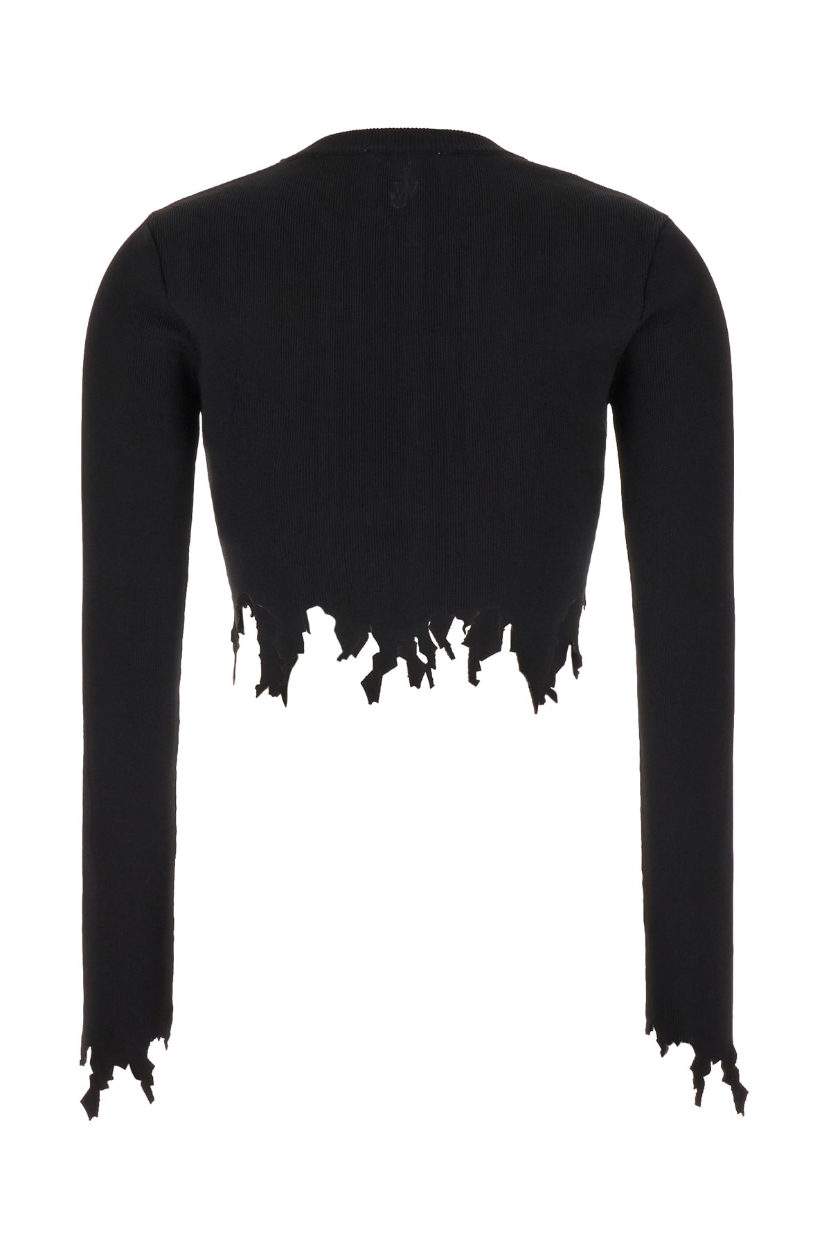 Shop Jw Anderson Black Viscose Blend Top In 999