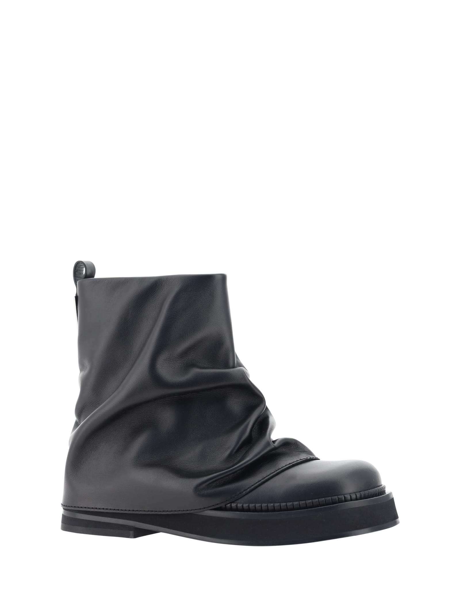 Shop Attico Mini Robin Ankle Boots In Black