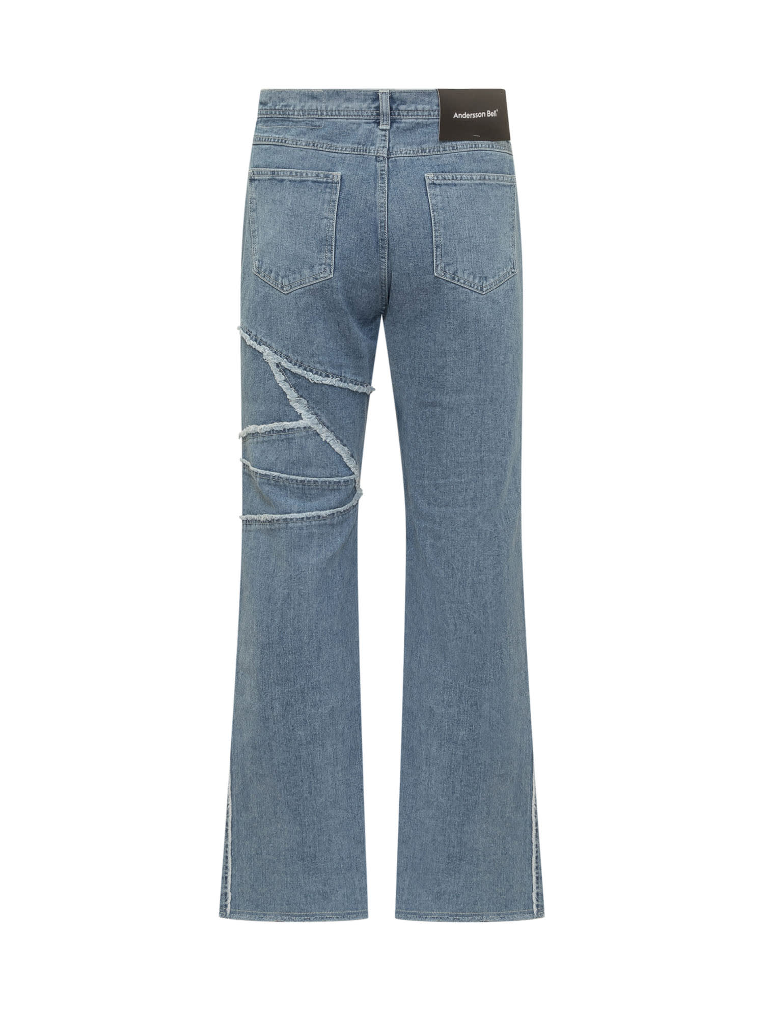 Shop Andersson Bell Ghentel Jeans In Wasblu