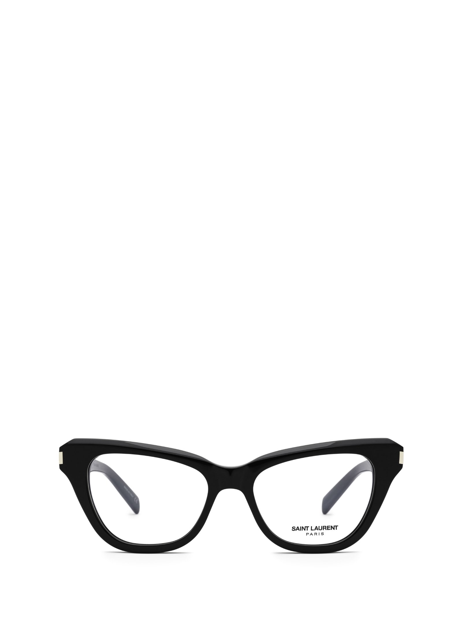 Shop Saint Laurent Sl 472 Black Glasses