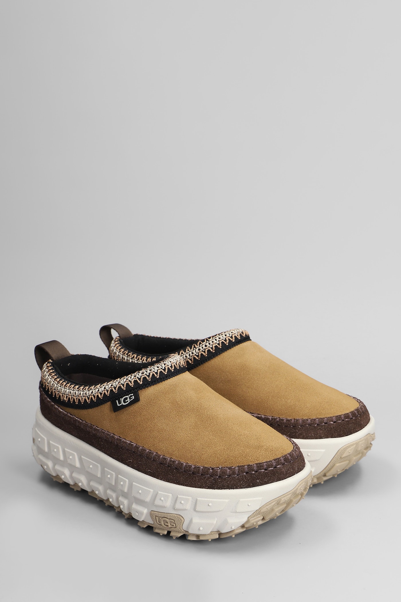 UGG VENTURE DAZE SLIPPER-MULE IN LEATHER COLOR SUEDE