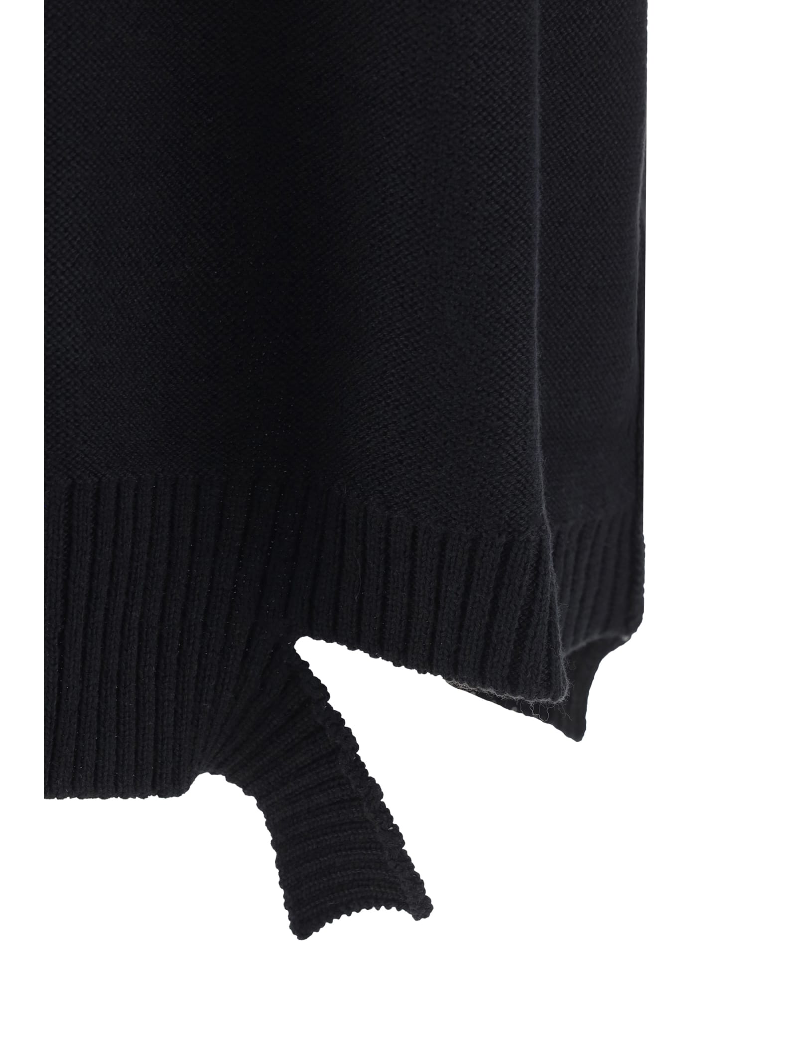 Shop Mm6 Maison Margiela Mini Dress In Black