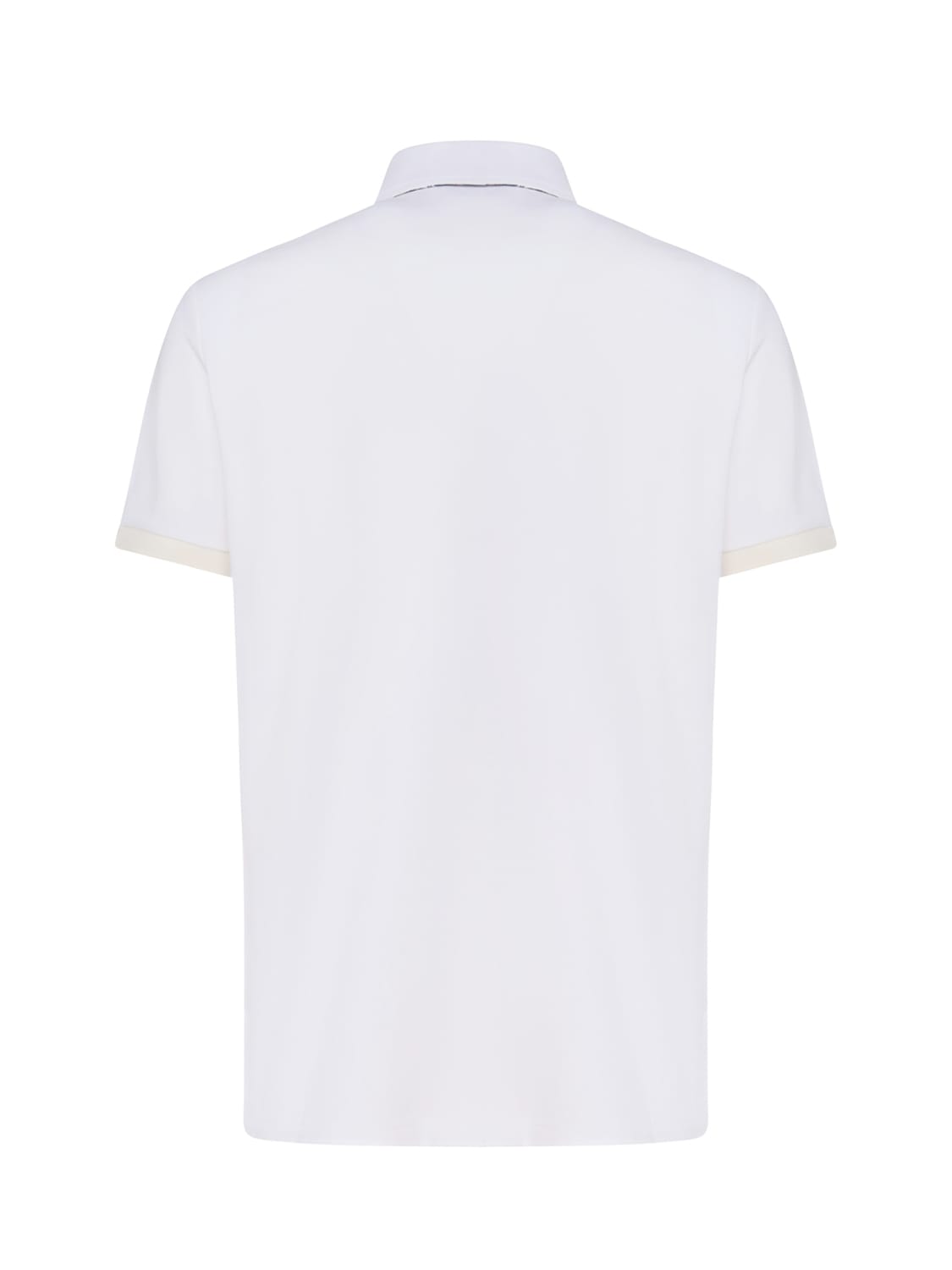 Shop Etro Polo Shirt With Embroidered Pegasus In White