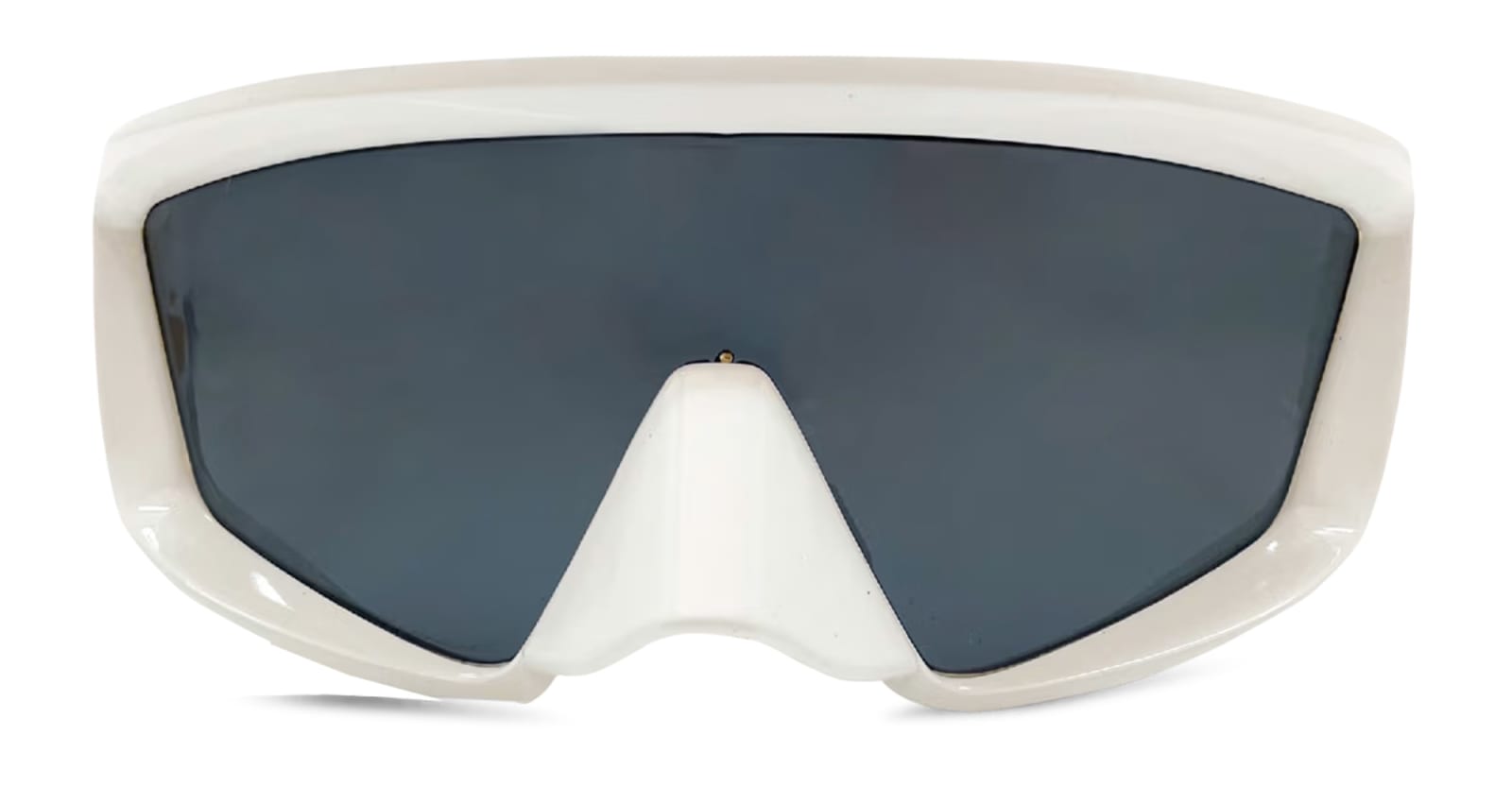 Shop Balmain Espion - White Sunglasses