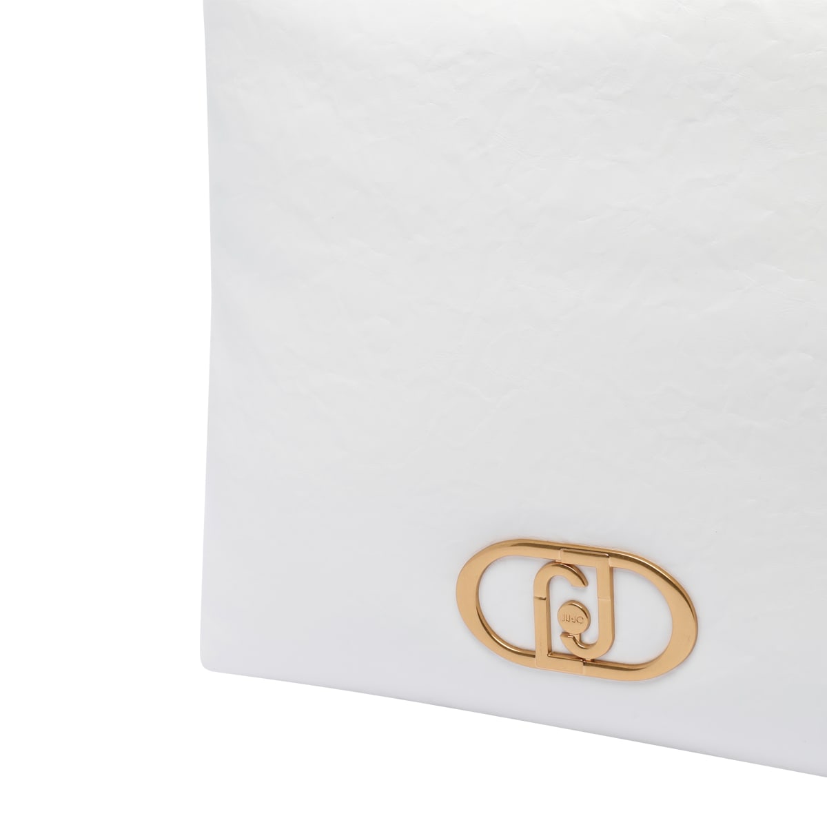 Liu •jo Lapuffy Shoulder Bag In White