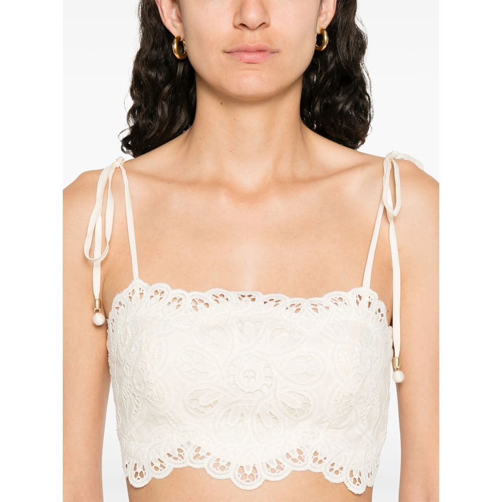Zimmermann Top - Blanco In White