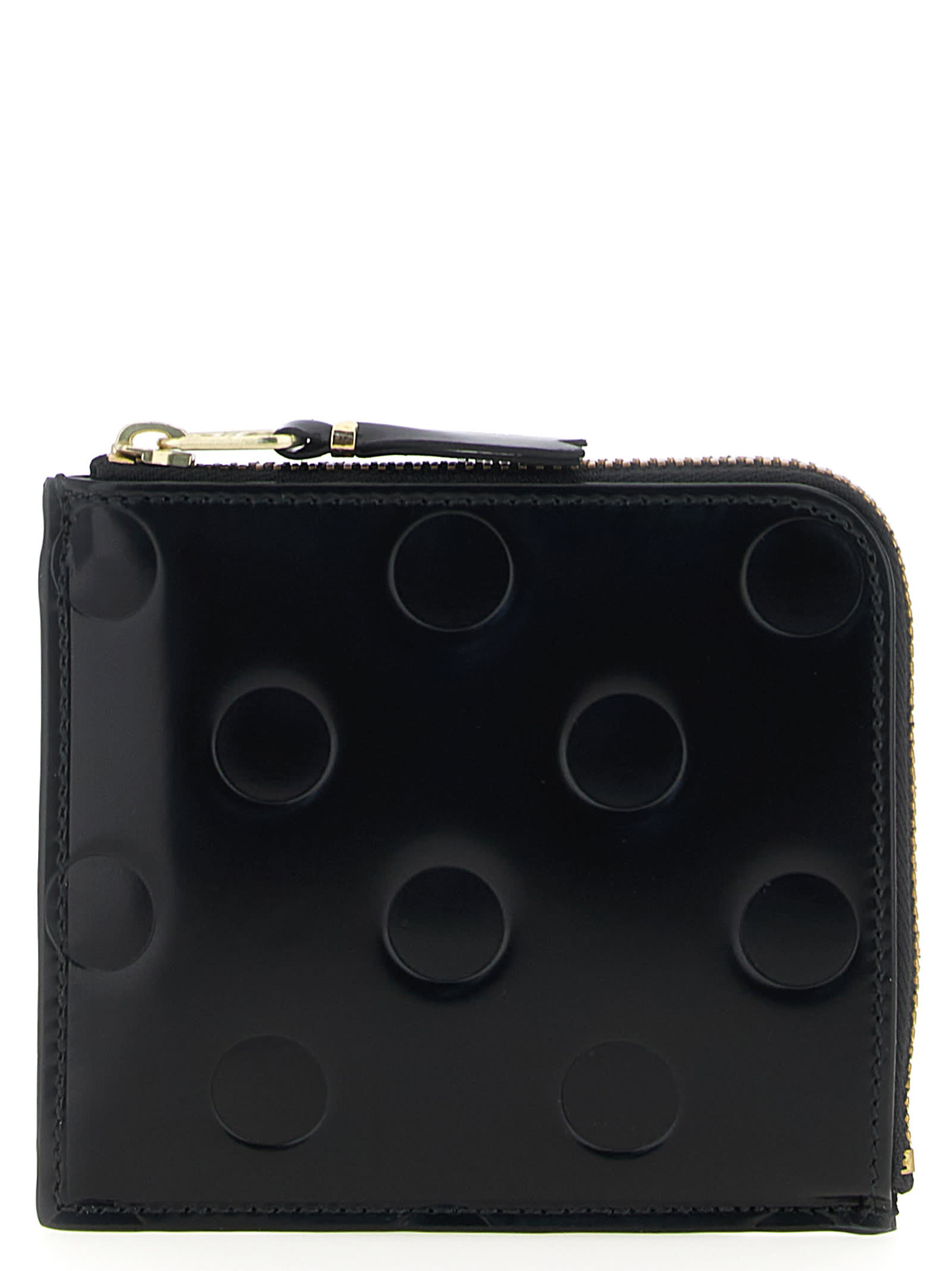 polka Dots Embossed Wallet