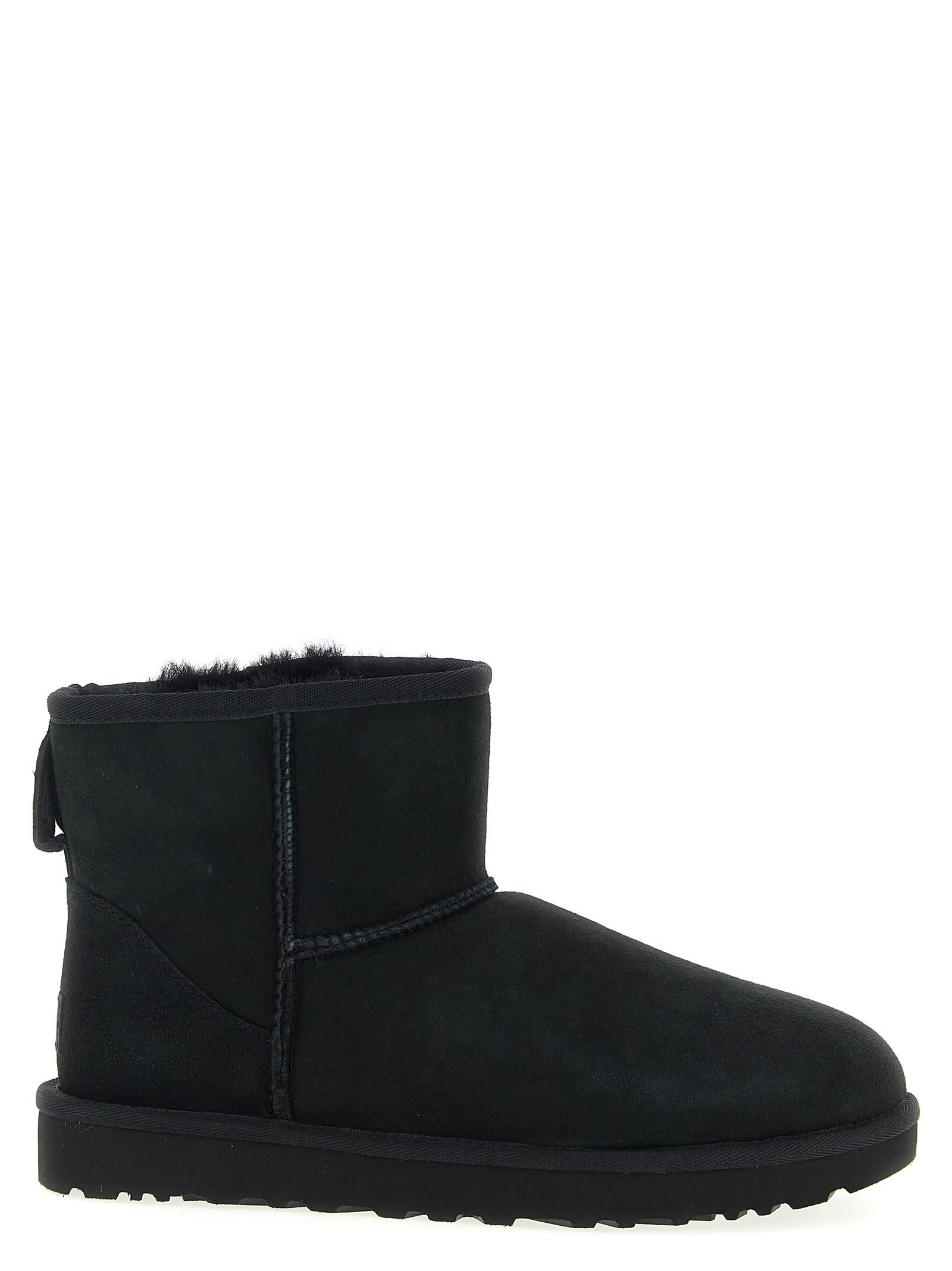 Ugg Classic Mini Ii Ankle Boots In Black