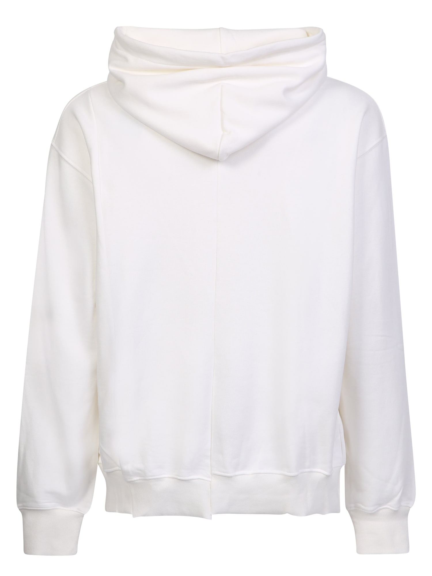 Shop The Salvages White Reconstructed Hoodie