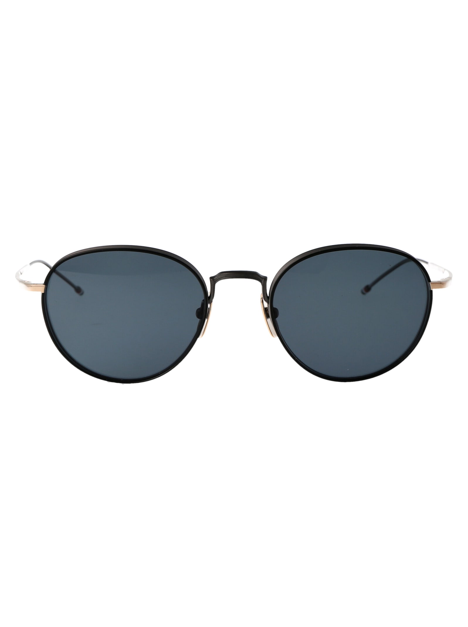 Shop Thom Browne Ues119a-g0001-001-52 Sunglasses In 001 Black