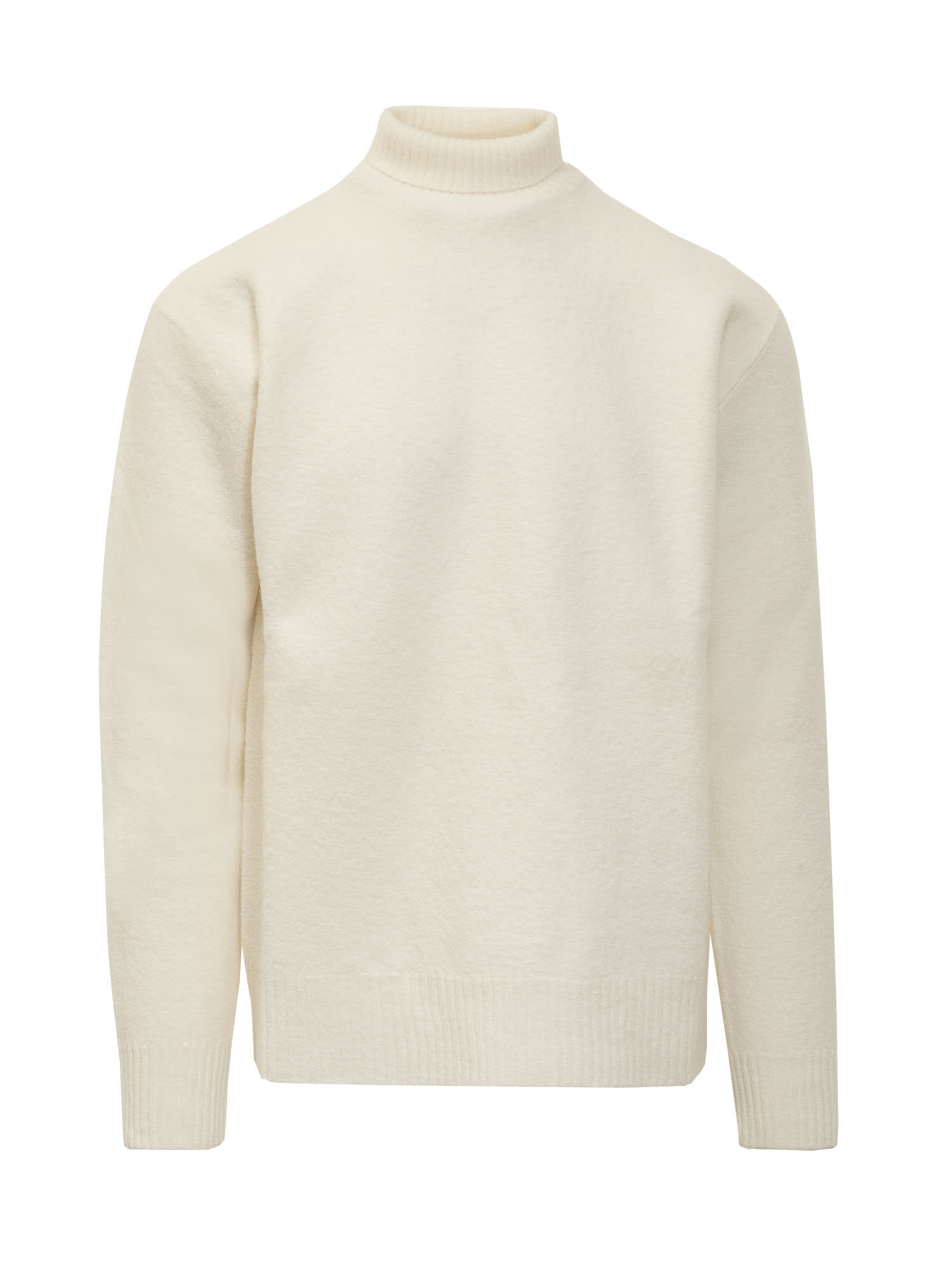 Shop Jil Sander Jumper In Panna