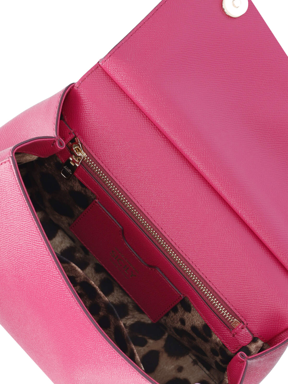 Shop Dolce & Gabbana Sicily Large Handbag In Pink